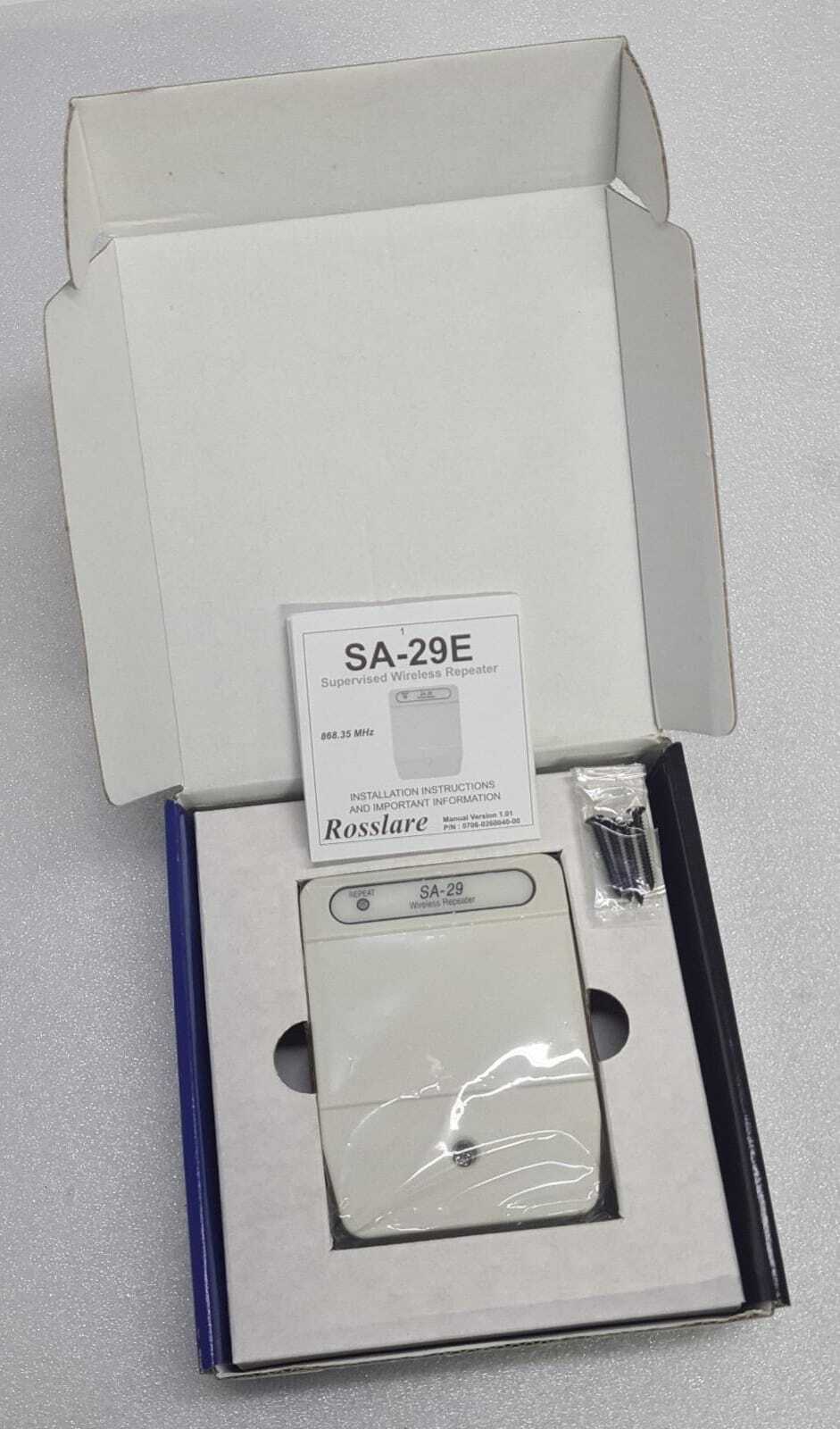 ROSSLARE SECURITY SA-29E 868.35MHz Supervised Wireless Repeater SA-29