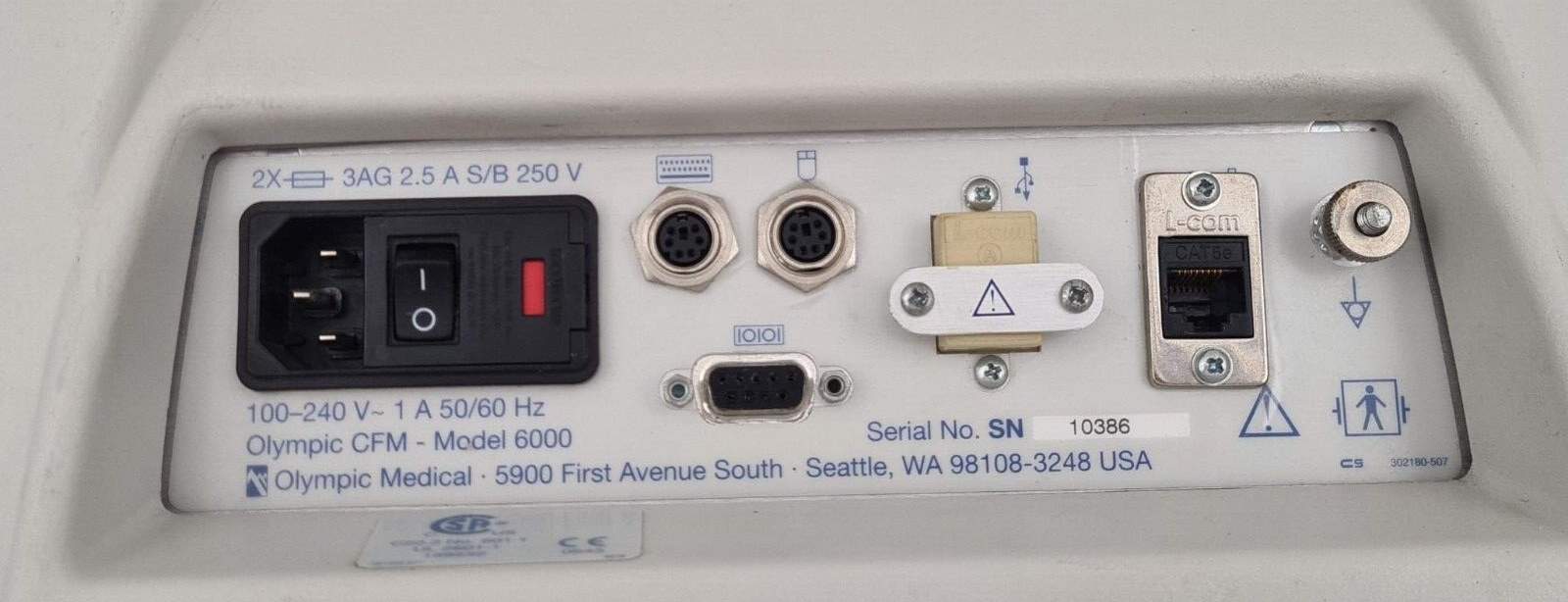 OLYMPIC CFM 6000 Patient Monitor W/ Amplifier Module