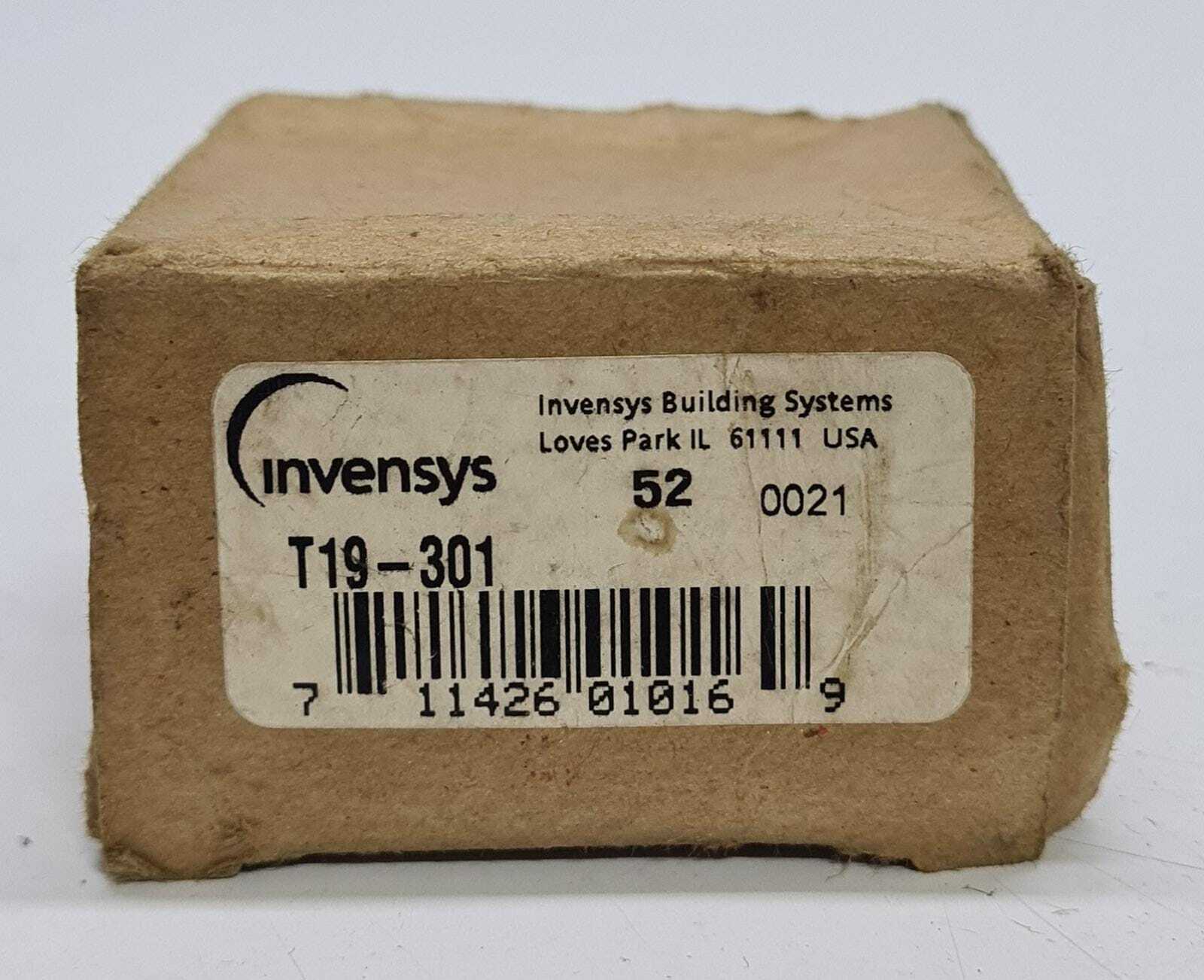 INVENSYS T19-301 Thermostat - New Open Box