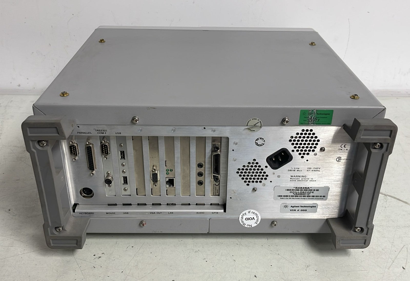 Agilent 54845A Infiniium Oscilloscope 1.5 GHz - 8 GSa/s **AS IS