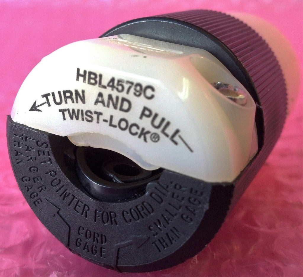 Grounding Hbl4579c Twist Lock Connector Body 15 A 250 V 2PCS