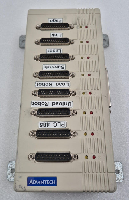ADVANTECH OPT8BP 8-port RS-232 communication interface module front view