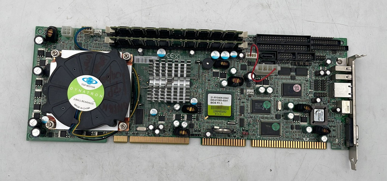 Portwell ROBO-8773VG-A Industrial Equipment Motherboard W/ CPU & Memory