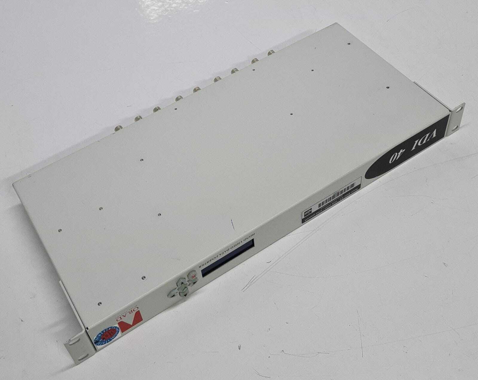 ORAD HI-TEC VDI-40 v1.12 HD/ SD Video Data Inserter