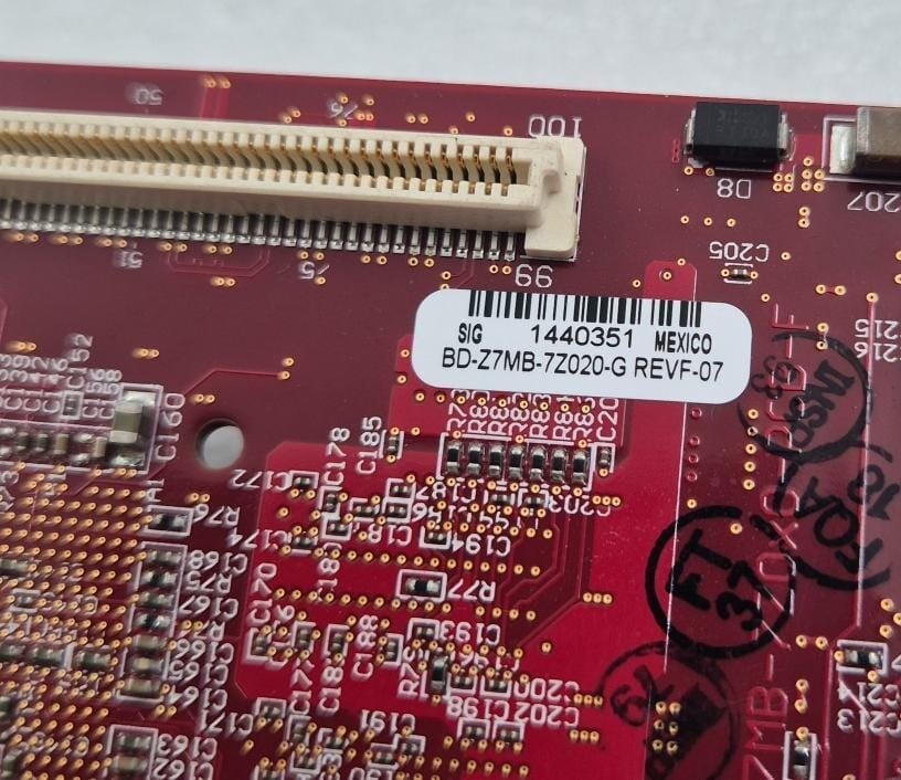 AVNET MicroZed Z7MB-7Z0X0-ASY Evaluation Board BD-Z7MB-7Z020-G W/ 8GB