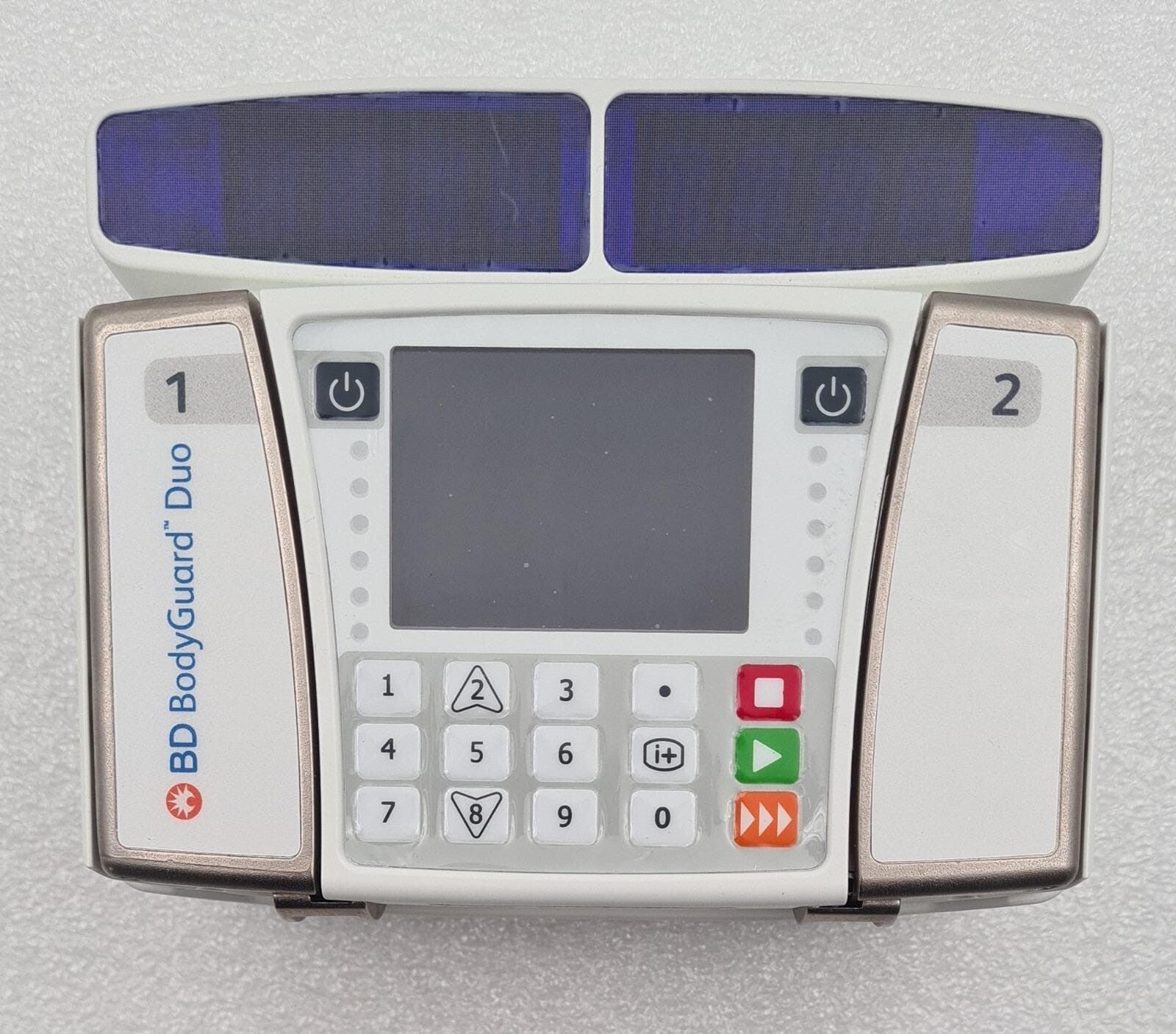 CME Caesarea BD BodyGuard Duo 2-Channel Vet Infusion PUMP 999-903BEN W/ Charger