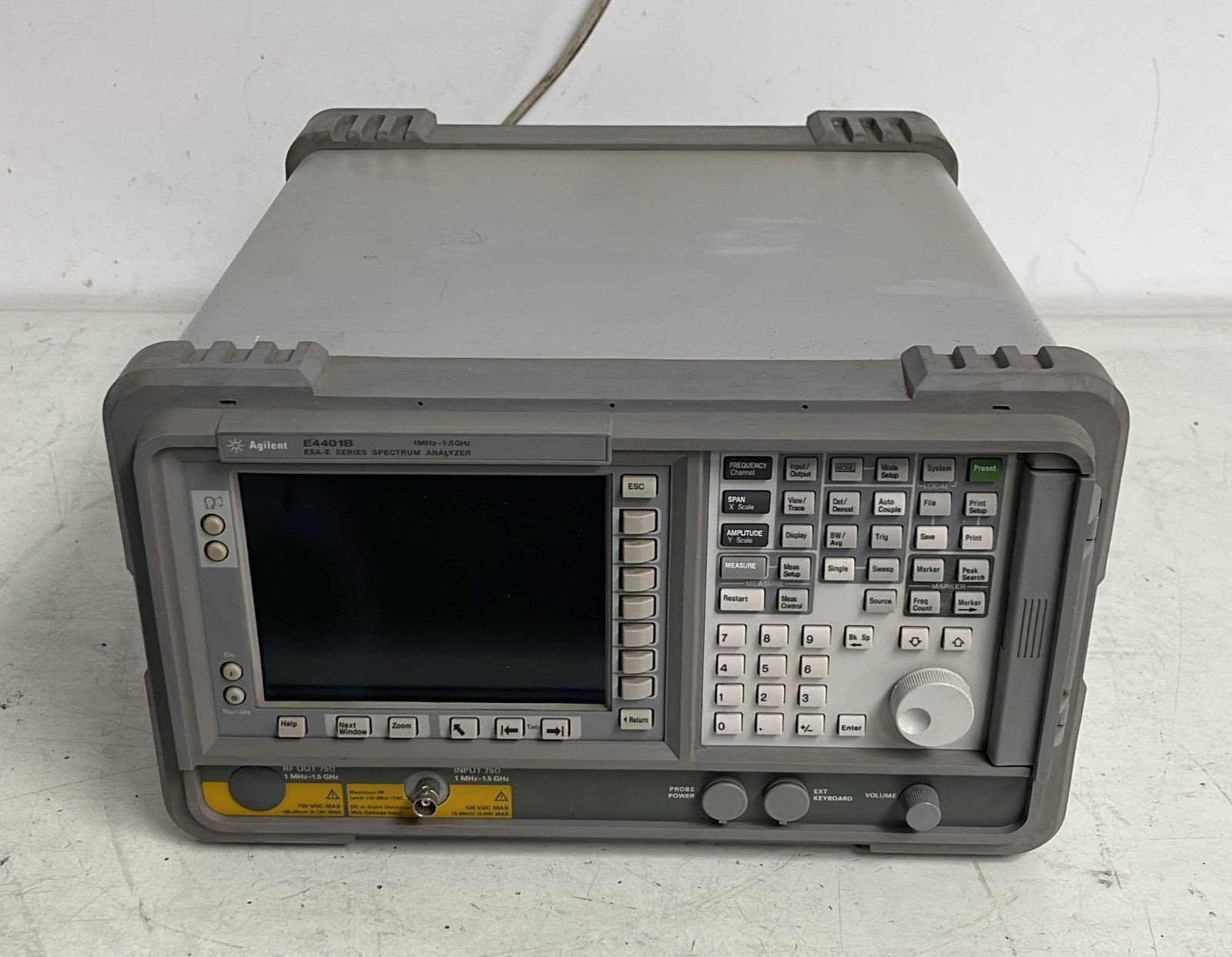 Agilent E4401B ESA-E Series Spectrum Analyzer 1MHz-1.5GHz
