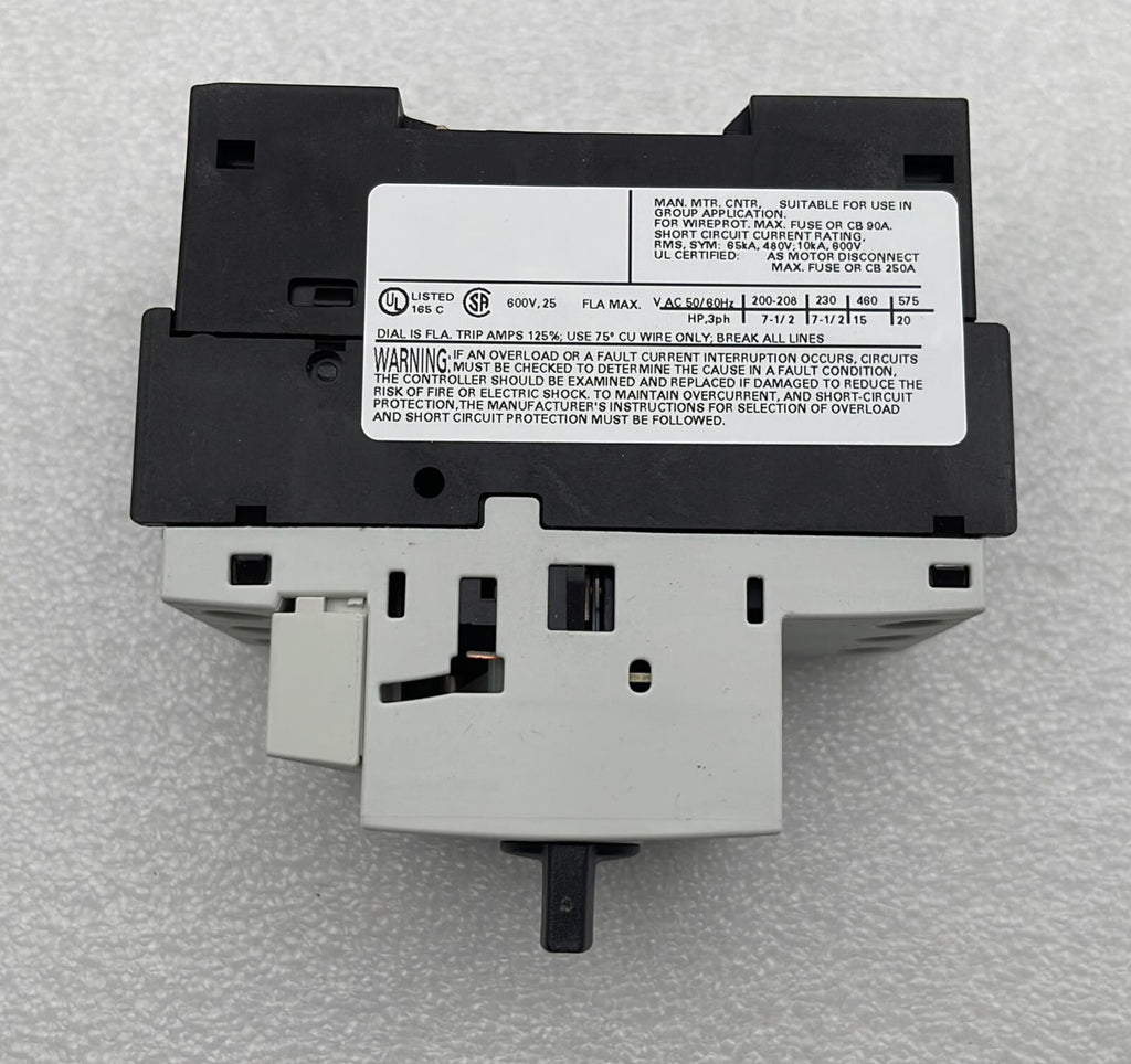 [LOT OF 3] NEW - Siemens 3RV1021-4DA15 Circuit breaker 20-24A 1NO + 1NC