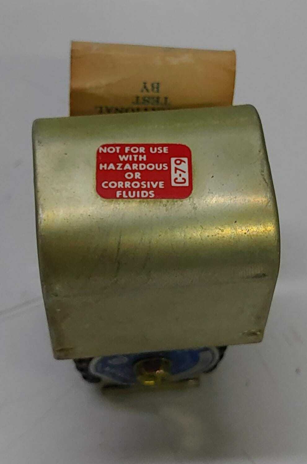 SPORLAN Solenoid Valve A3S1 / 3/8" ODF X 1/2" ODM / 24/DC