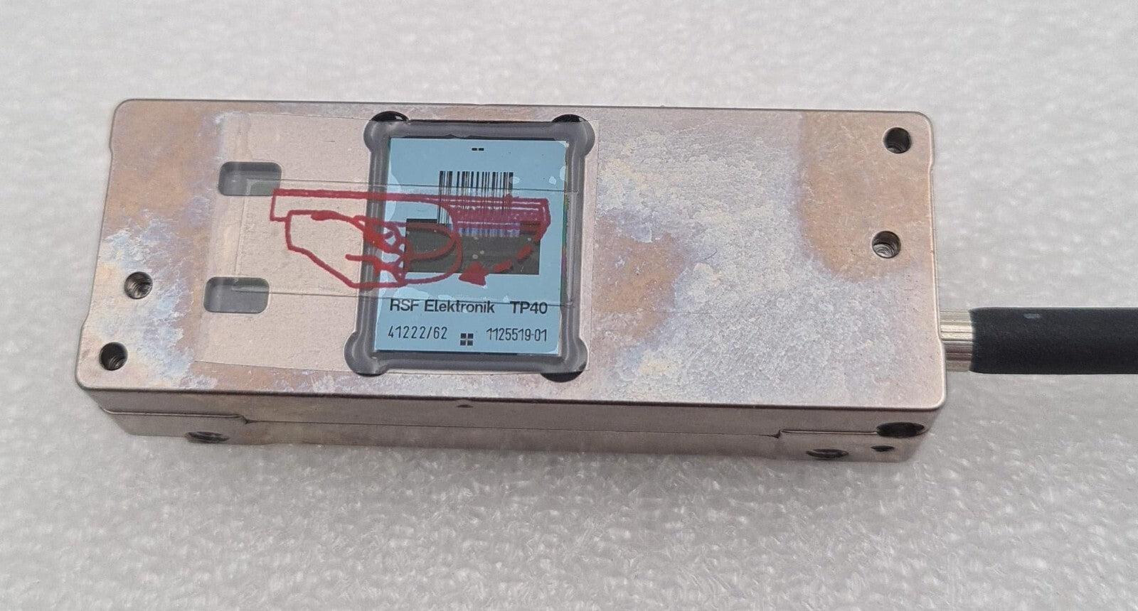 RSF Elektronik AK MS 25 ZZA A 1261535-04 Linear Encoder W/ Scanning TP40