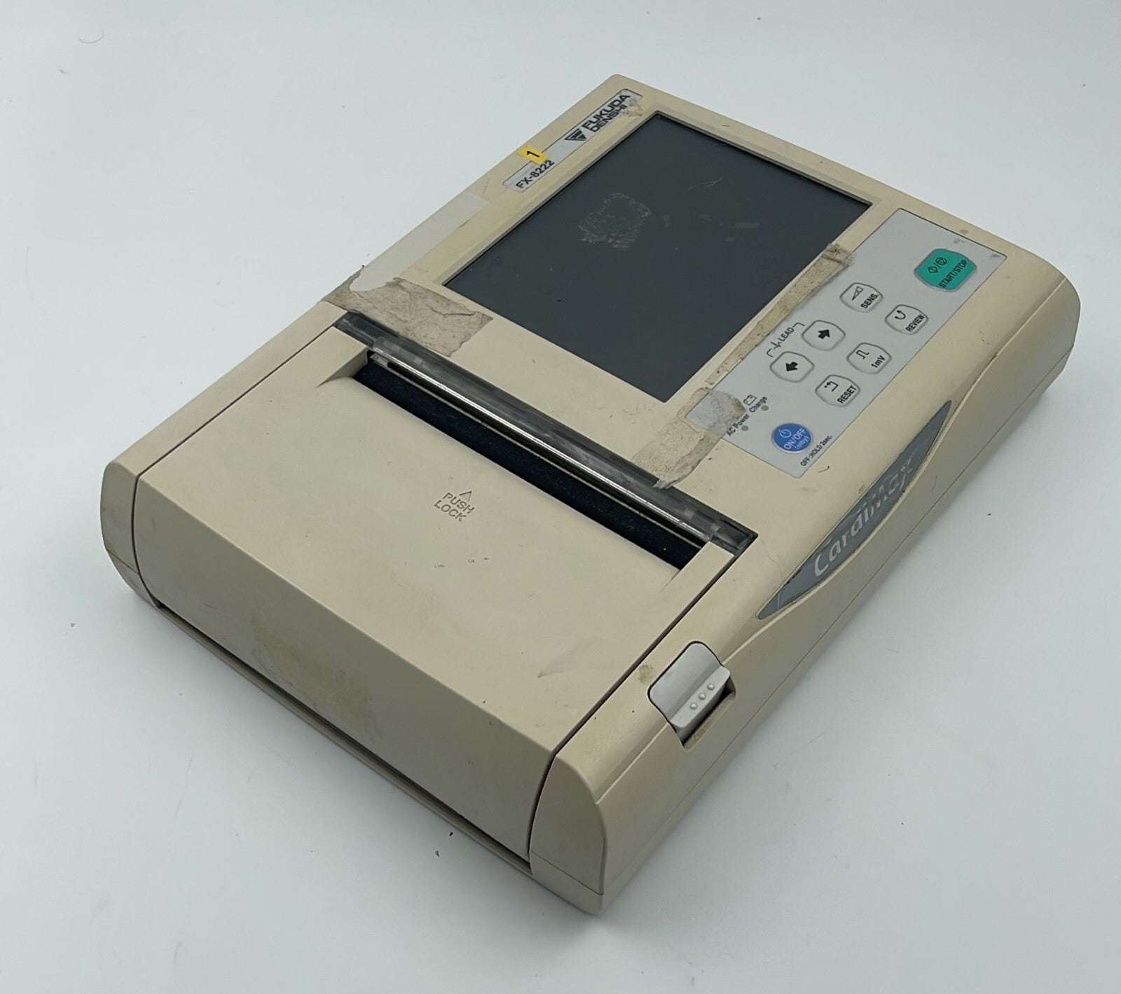 Fukuda Denshi FX-8222 CardiMax ELECTROCARDIOGRAPH **AS IS