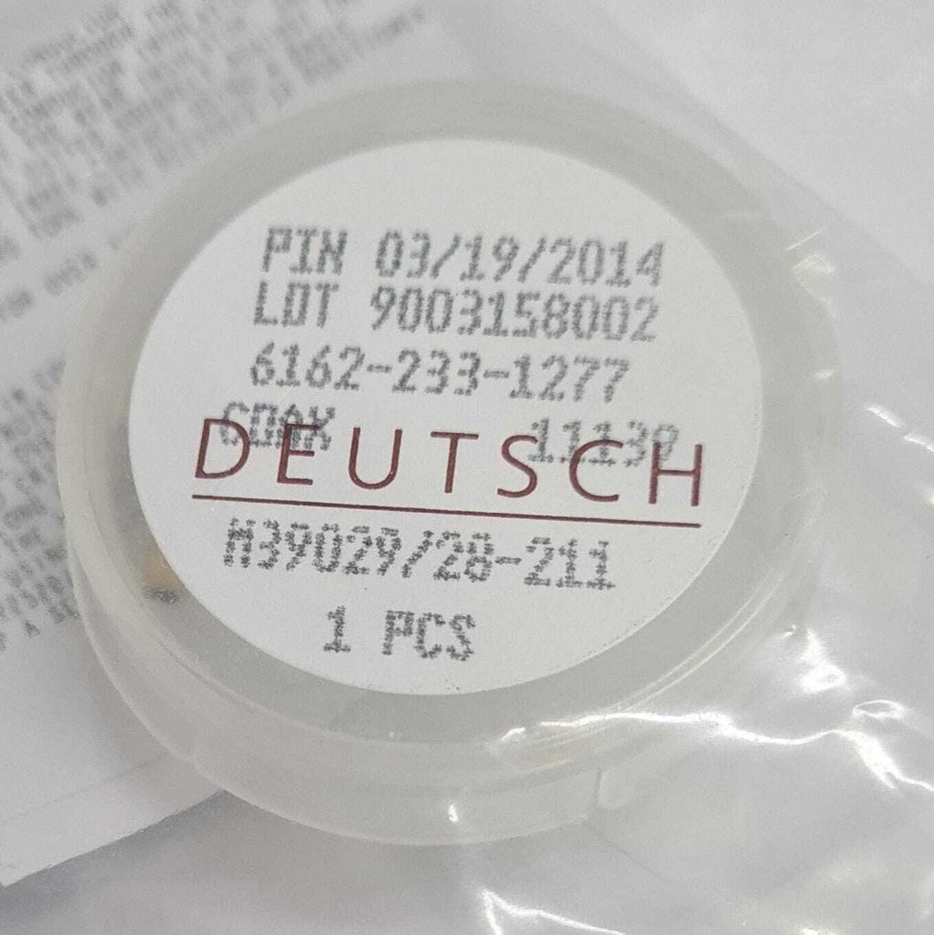 [LOT 9] NEW Sealed - DEUTSCH COAX Pin Socket 6162-233-1277 M39029/28-211