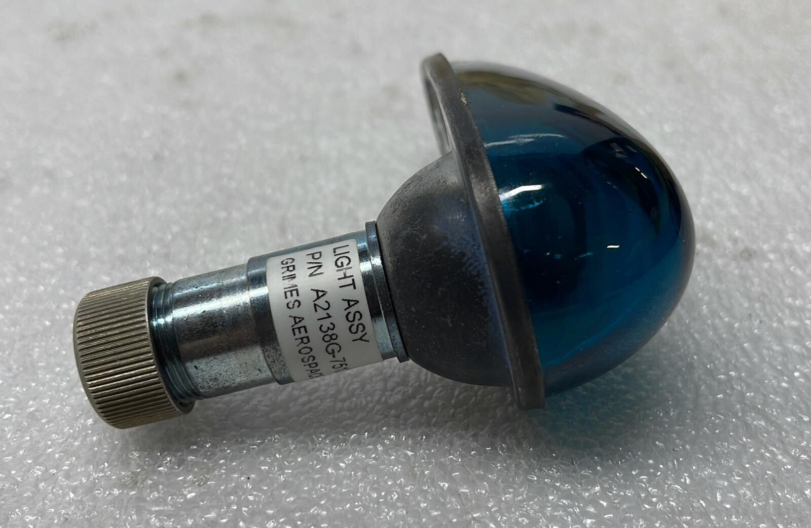 BLUE WING TIP POSITION LIGHT ASSY 28V P/N A2138G-7512