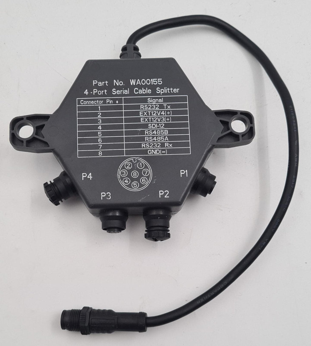 AYYEKA WA00155 4-Port Serial Cable Splitter Connector to Wavelet Gateway