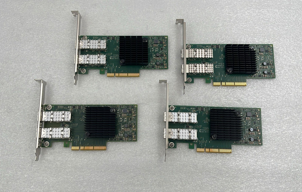 [LOT 4 PCS] Lenovo Mellanox 01GR253 01GR252 Dual Port Interface Card CX4121A