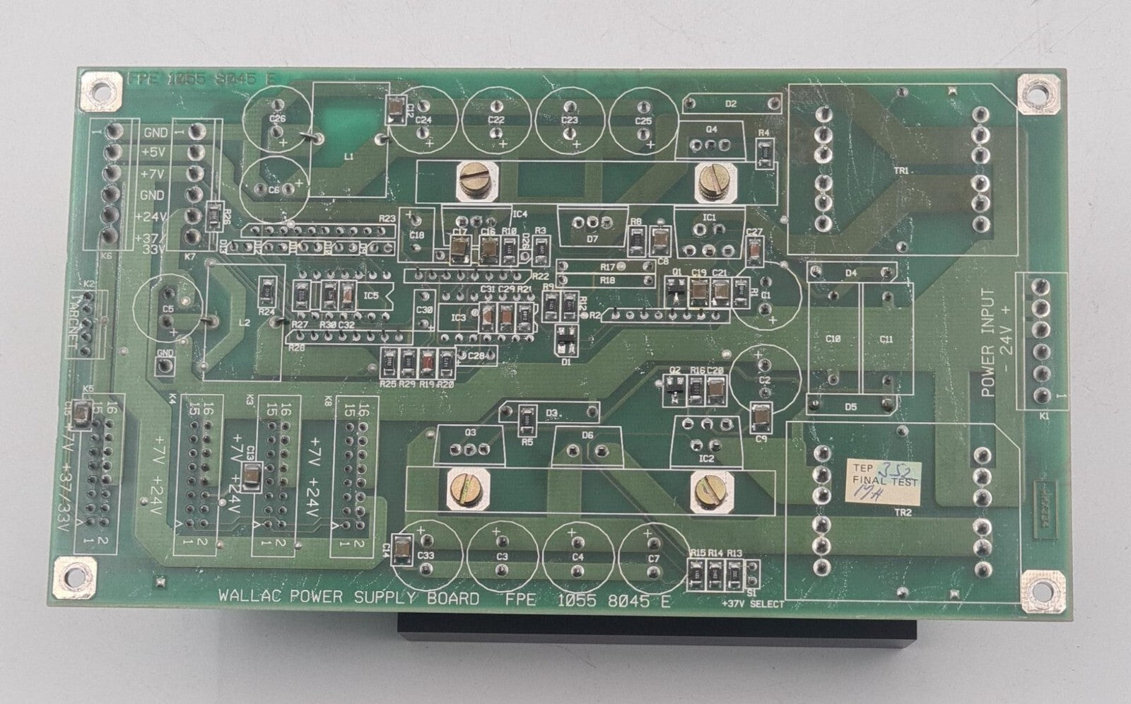 WALLAC FPE 1085 8358 Power Supply Board / FPE 1055 8045 E