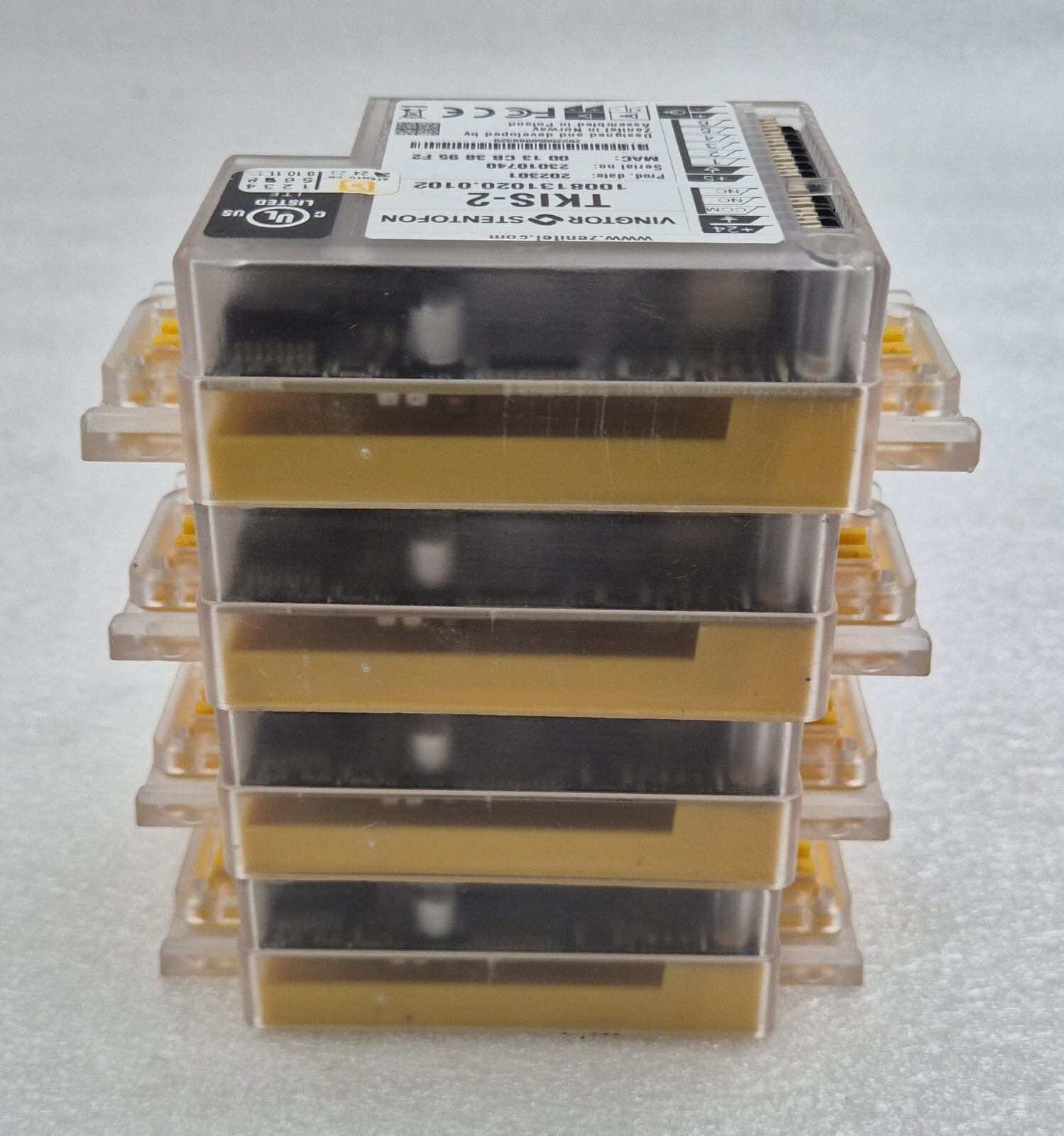 [4 PCS] Zenitel VINGTOR STENTOFON TKIS-2 VoIP Intercom Module 1008131020.0102