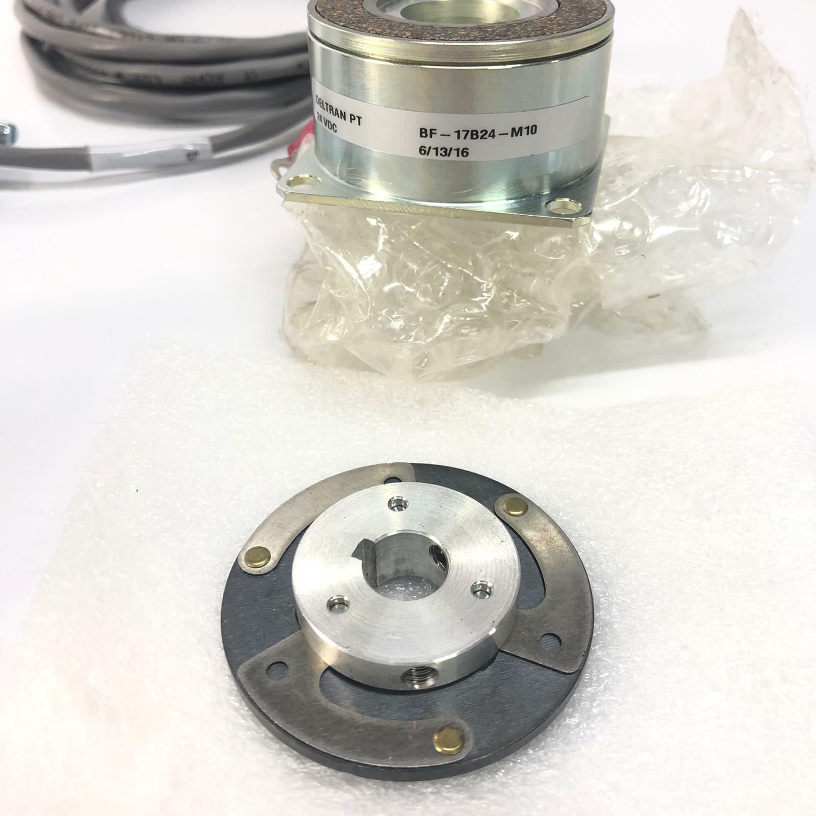 Deltran PT Brake Friction Power On brake, BF-17B24-M10 Static Torque