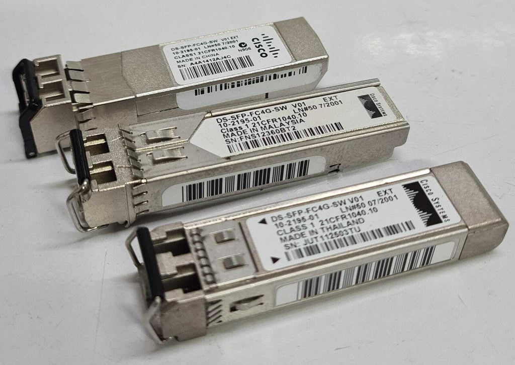 [LOT OF 85] Cisco DS-SFP-FC4G-SW 10-2195-01 COUIAAHCAA Transceiver SFP Module 4G