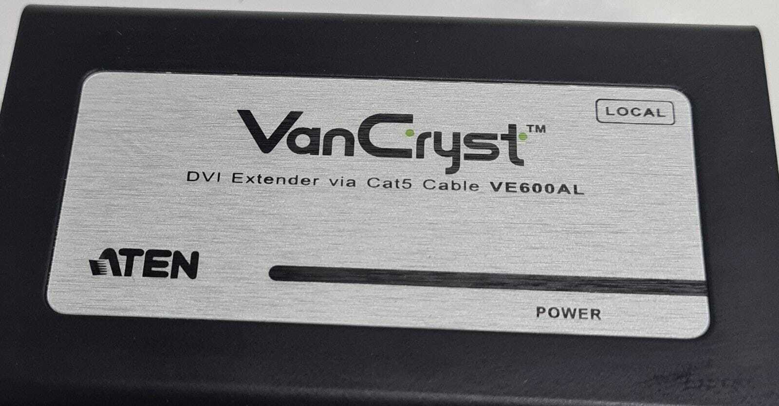 Aten VanCryst DVI Extender with Audio via Cat5 Cable VE600AL