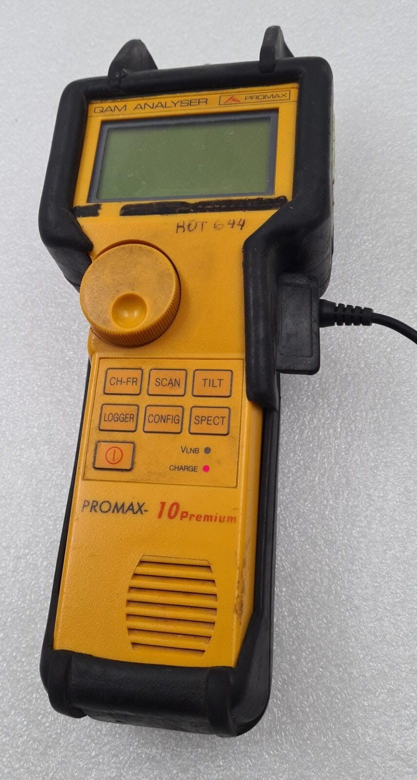 PROMAX-10 Premium QAM ANALYSER Signal Level Meter PROMAX broadcast and TV