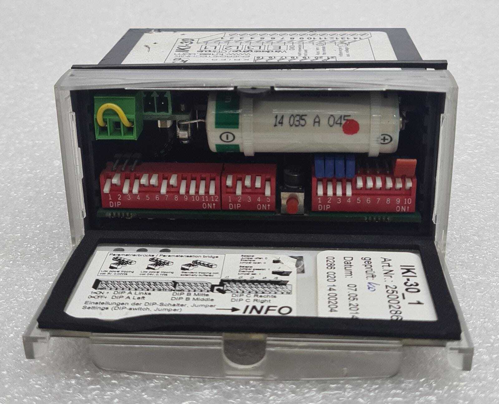 Kries IKI-30_1 2500286 Trafomonitor voltage relay for station 160-12500kVA