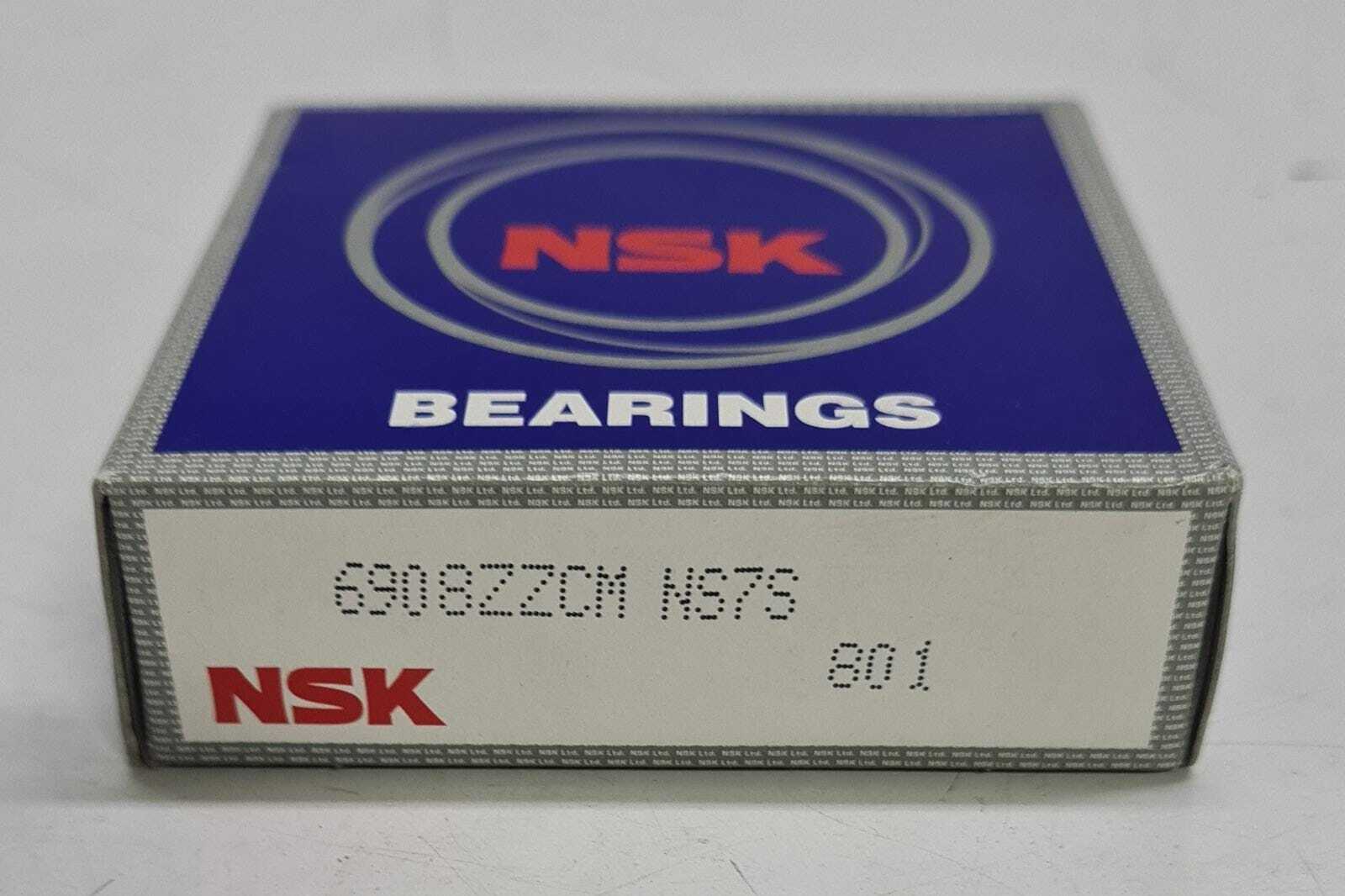 [LOT OF 3] NSK Bearings 9608ZZCM NS7S Metal Shields Deep Groove - NEW Sealed
