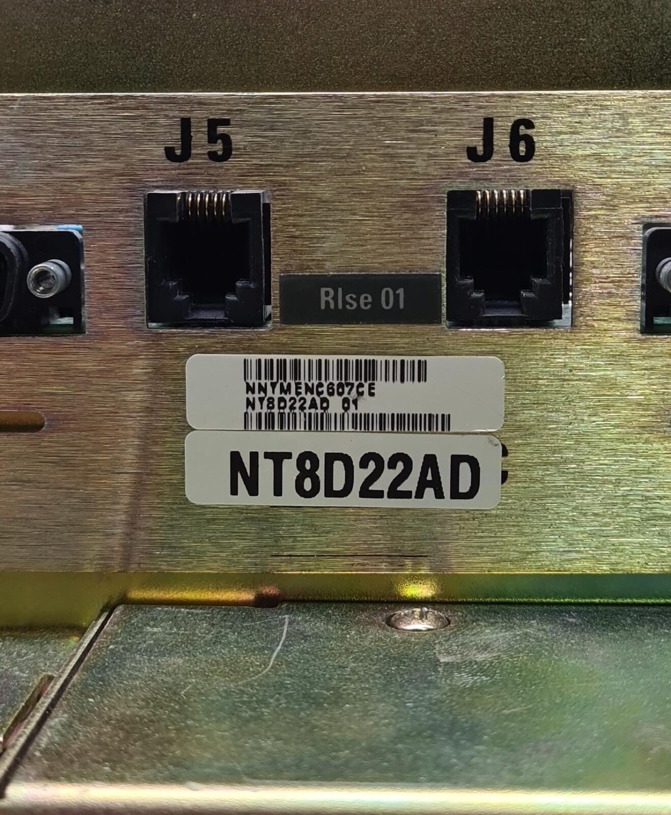 NORTEL NT4N49AA PDU/PDA-4 4-FEED POWER DISTRIBUTION UNIT W/ NT8D22AD