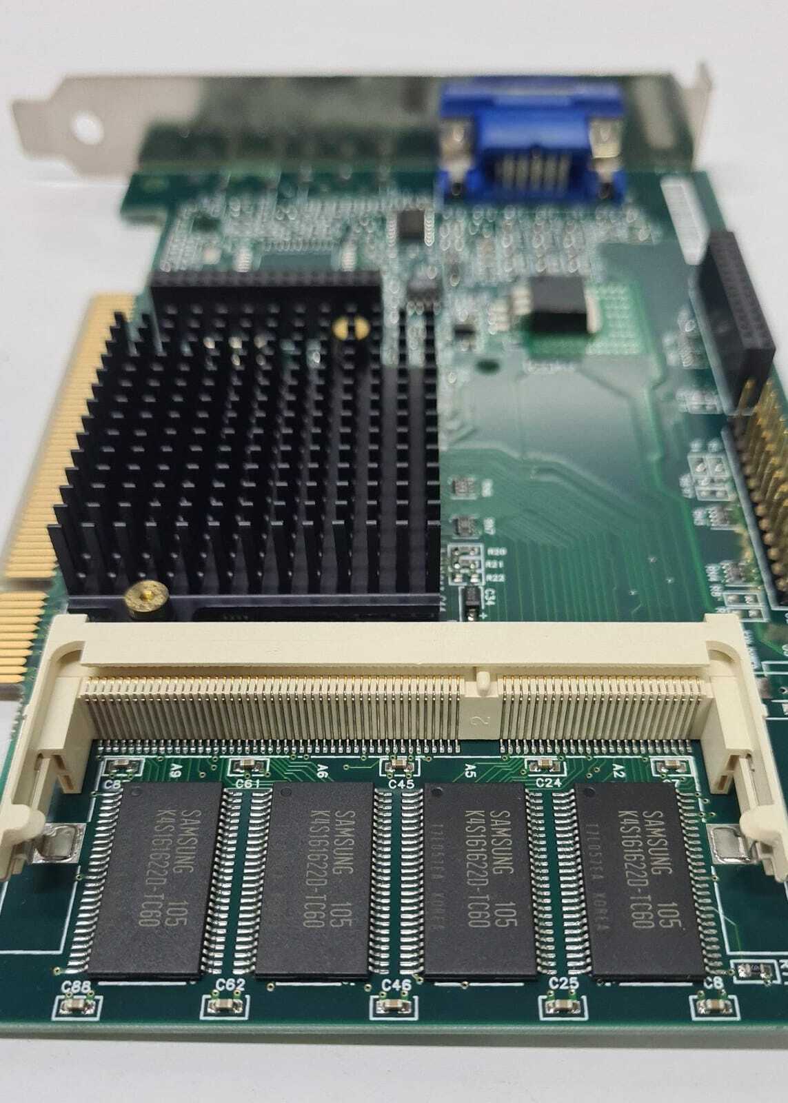 Creo MATROX 844-00 Rev. A MGI G2+/MILP/8D/IBM PCI Video Graphic Card