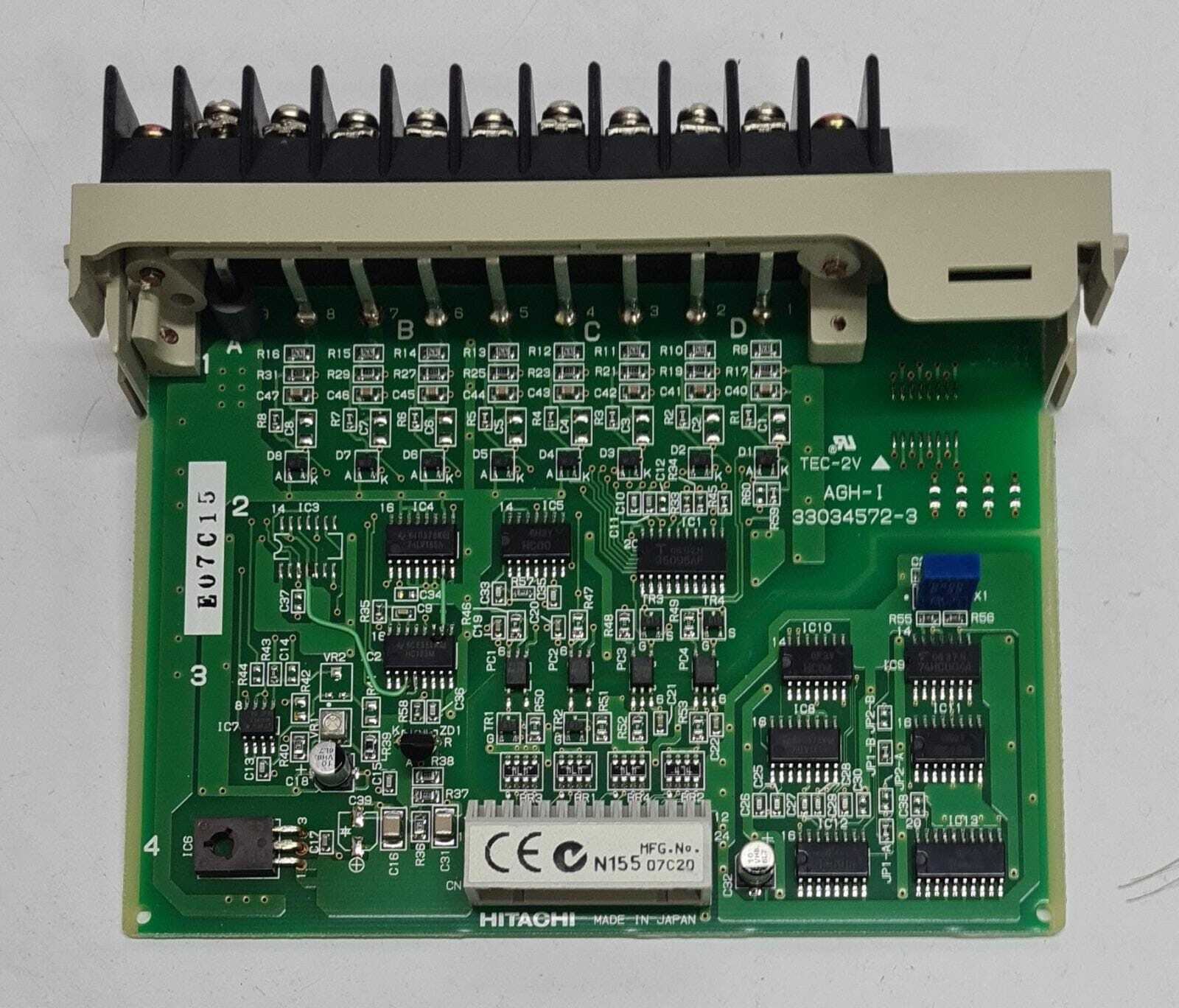 Hitachi AGH-IV AGH-I 33034572-3 PLC Control Module
