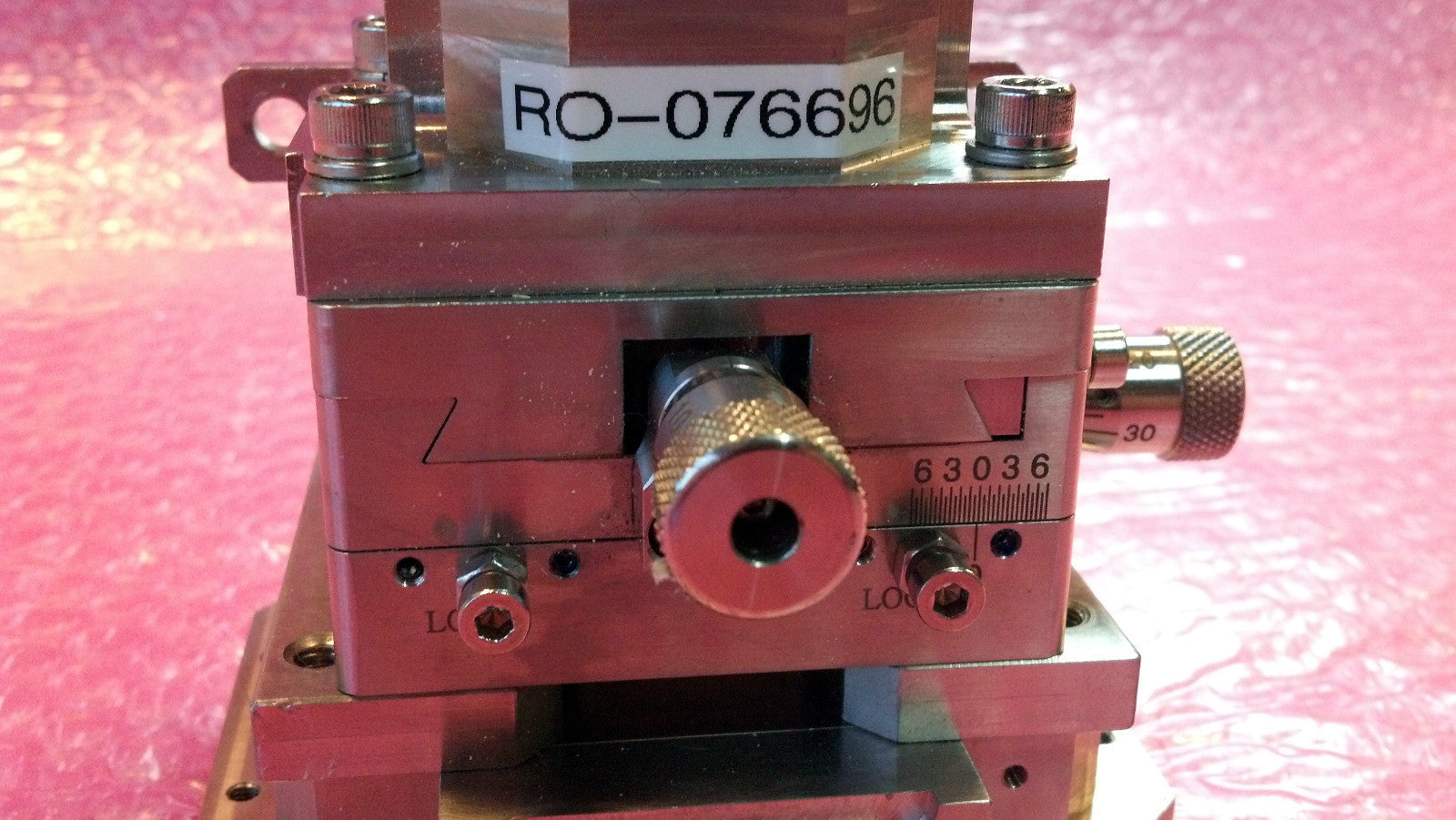 XY Axis High Precision Linear Translation Stage W/ 2 Micrometers &Linear Bearing