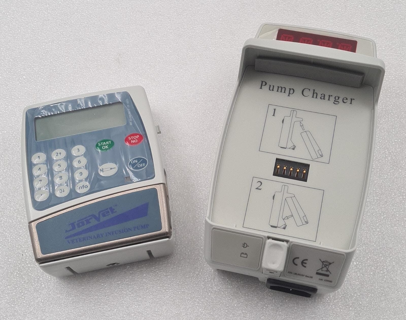 *NEW* Jorvet Veterinary CME Caesarea BD 100-186X Infusion PUMP W/ CHARGER