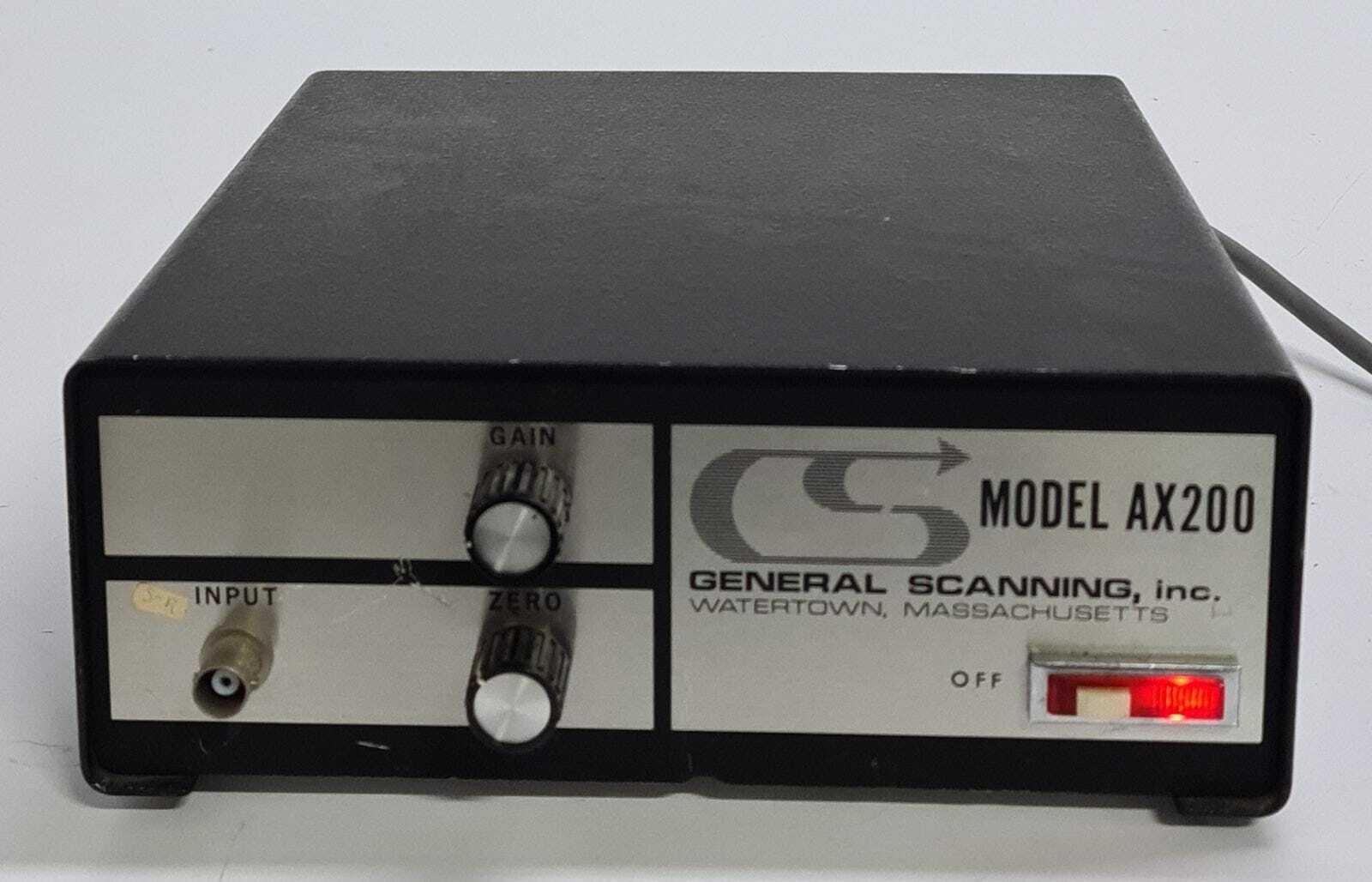 GSI General Scanning AX200 Laser Scanner Driver 220V