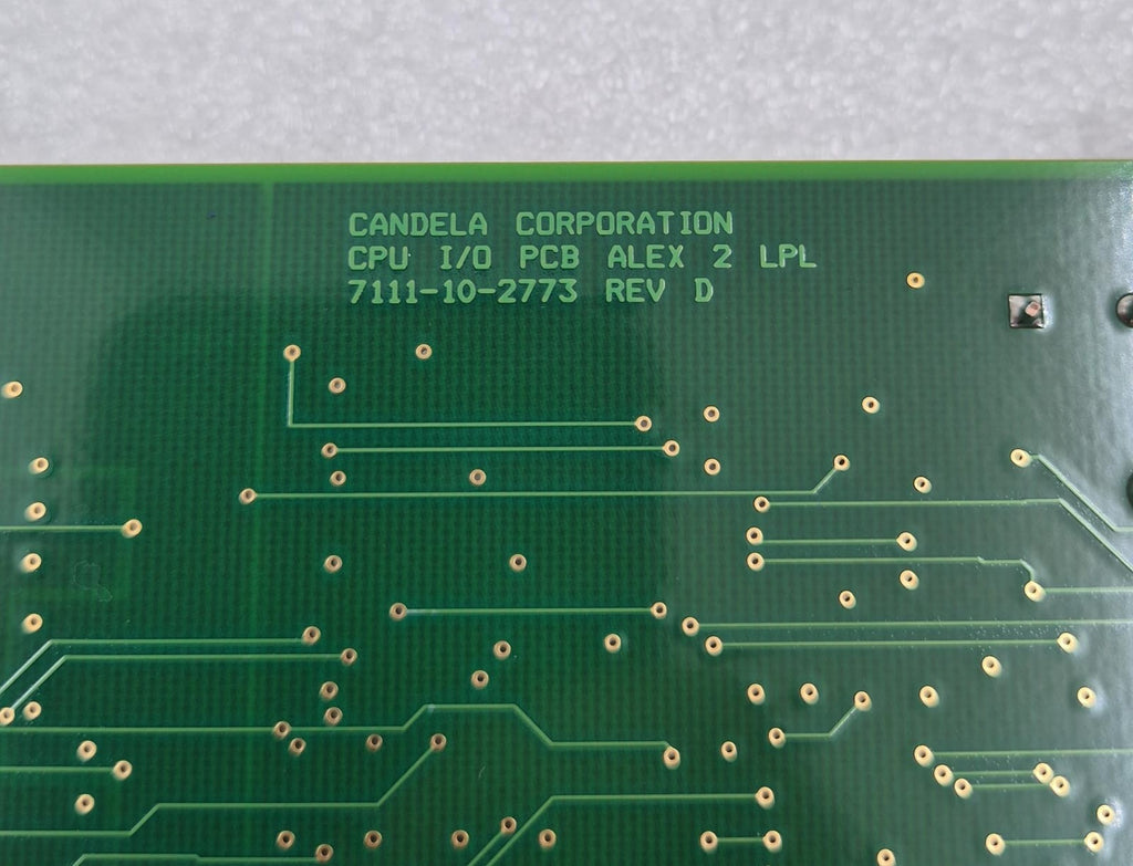 Syneron CANDELA 7122-07-1192 ASSY 7111-07-2780 CPU I/O PCB ALEX 2 LPL Board *NEW