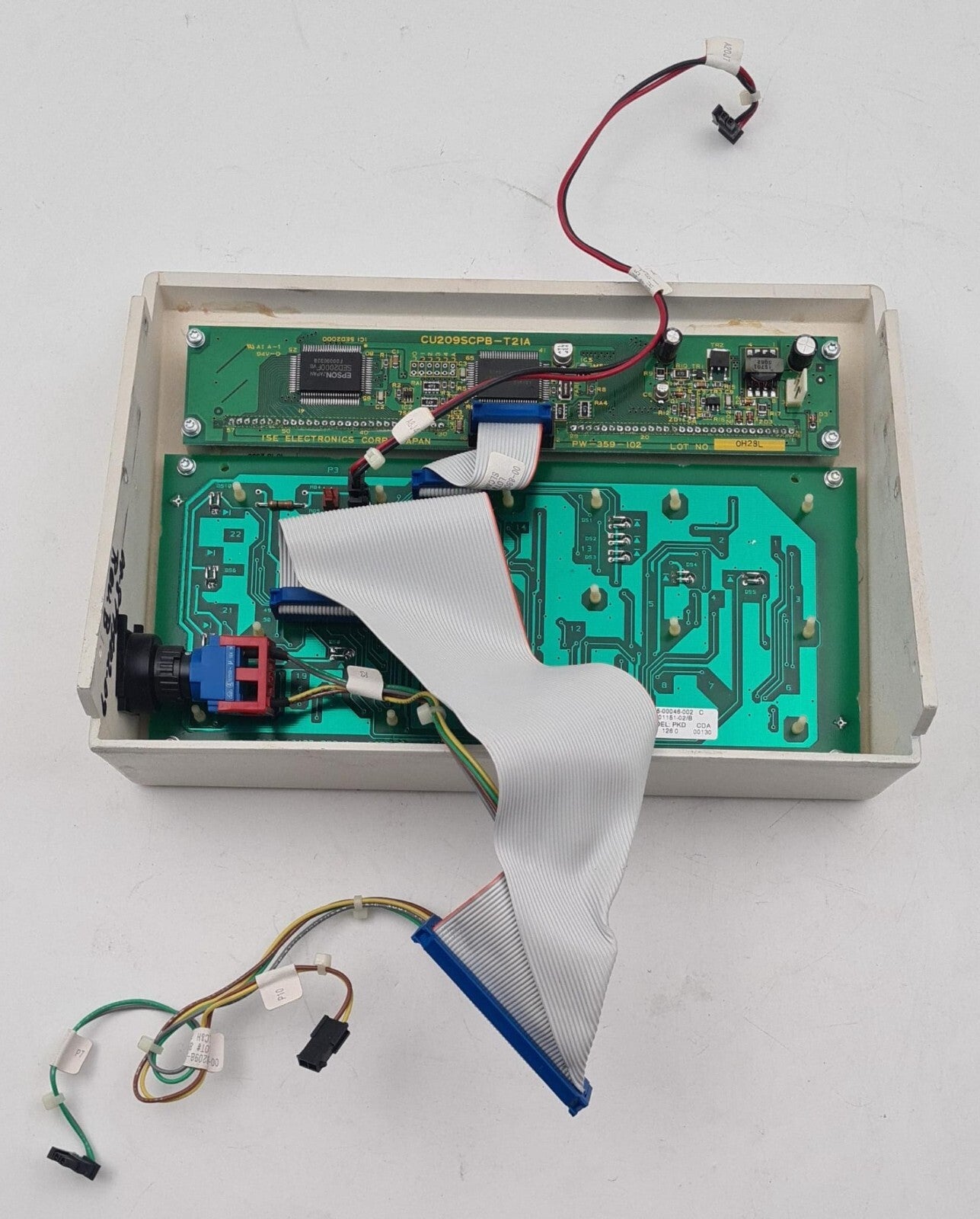 GE CONTROL PANEL KEYPAD PKD 9375-00046-002 00-901151-02/B *LEFT*