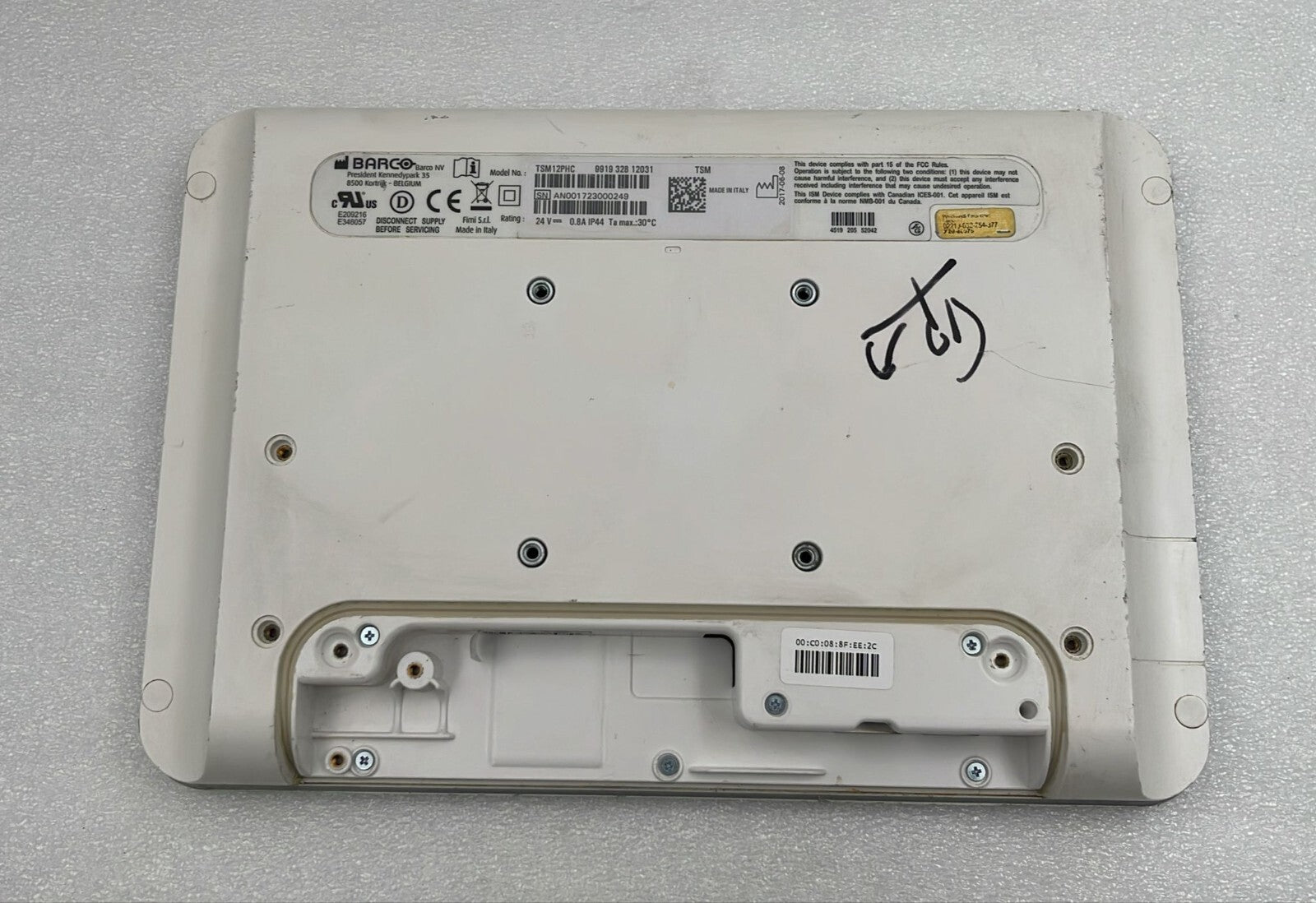 Barco TSM12PHC Philips Angio/Cath TouchScreen Module 991932812031  **AS IS