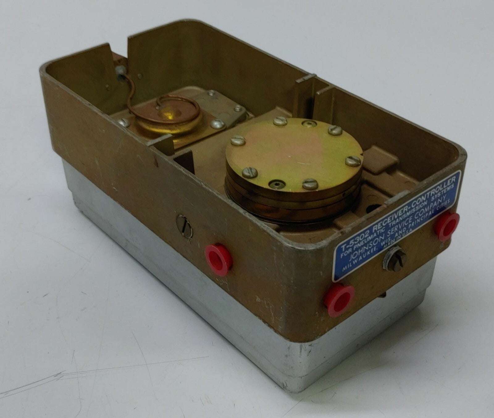 JOHNSON CONTROLS T-5302 RECEIVER-CONTROLLER FOR PNEUMATIC TRANSMISSION SYSTEMS