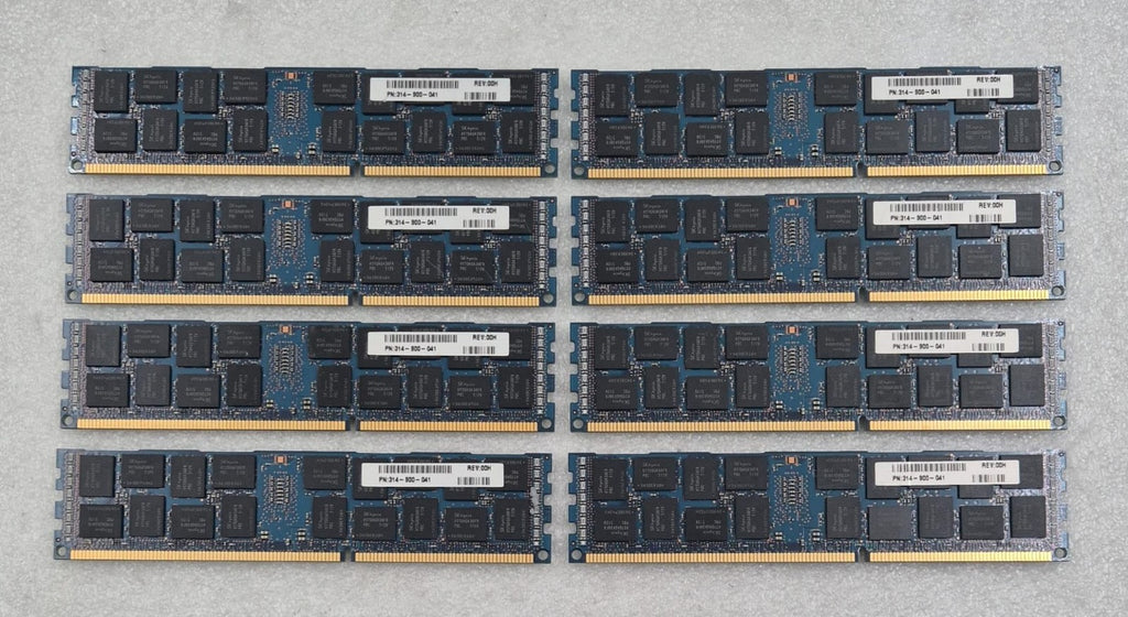 [LOT 8 PCS] SK Hynix 16GB 2Rx4 PC3-12800R HMT42GR7AFR4C-PB ECC SERVER MEMORY RAM