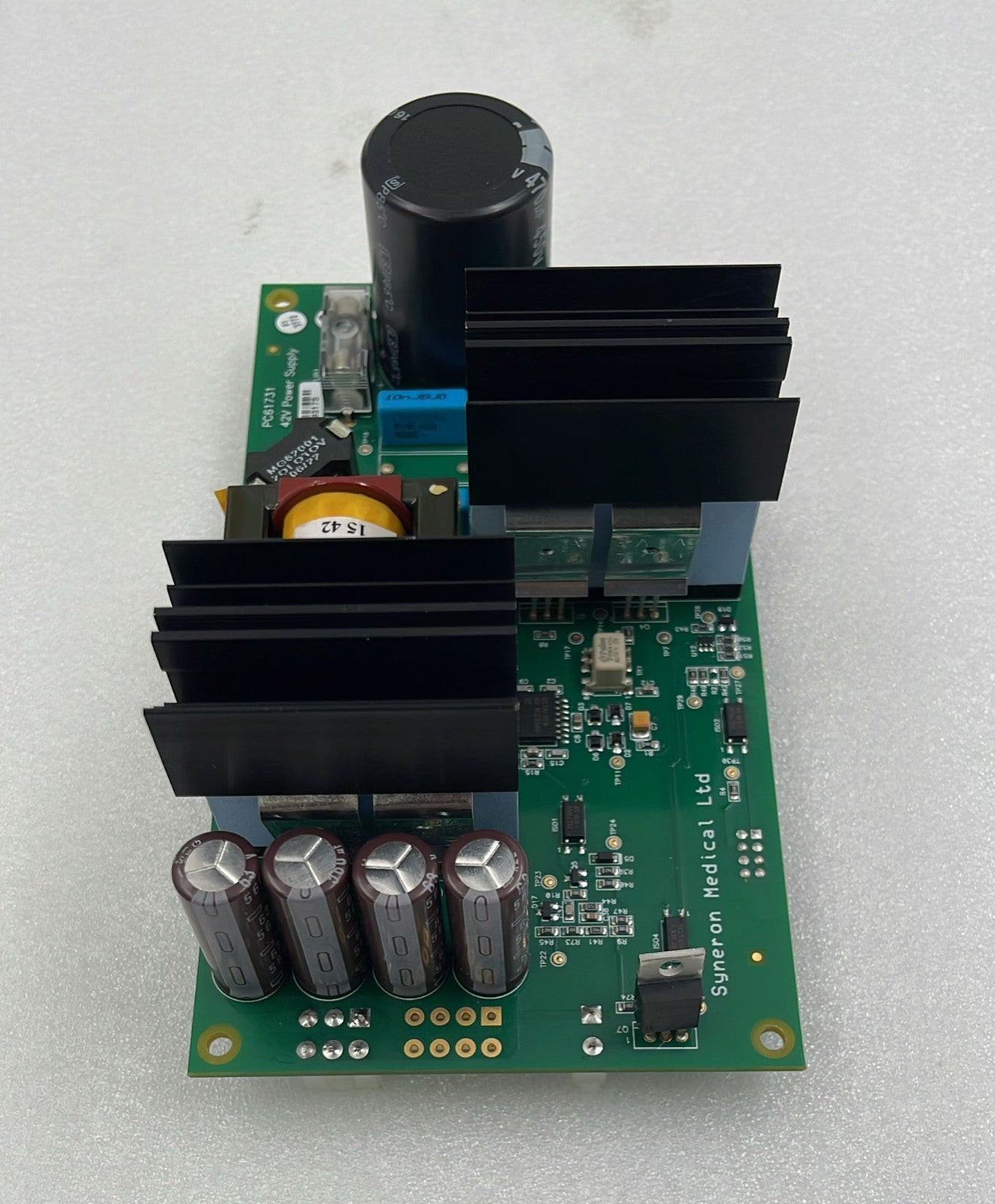Syneron Candela medical power supply PCB full assembly view