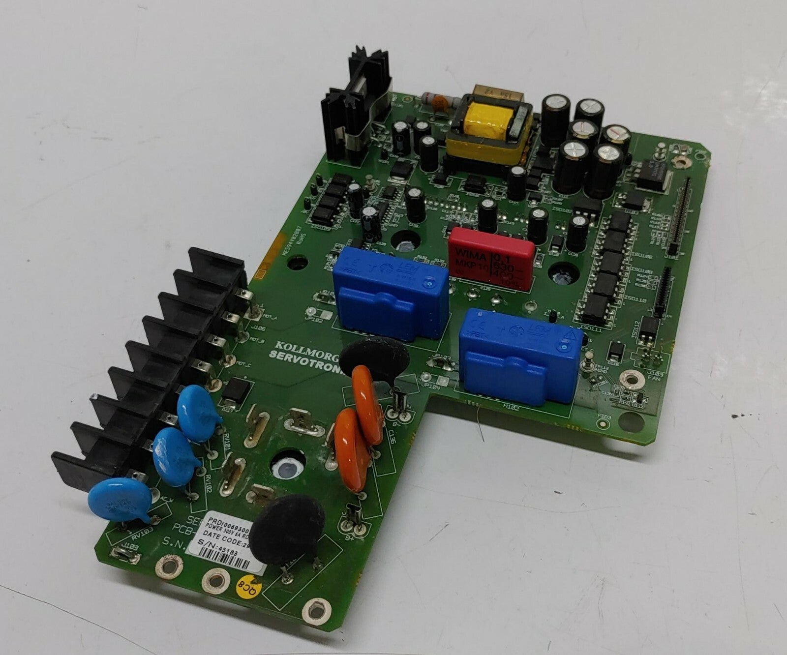 KOLLMORGAN SERVOTRONIX PRDr00693003-06 POWER 300V 6A ROHS