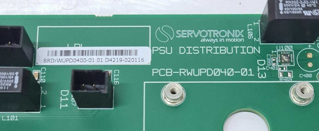 Servotronix PSU Distribution BRDrWUPD0400-01 PCB-RWUPD040-01