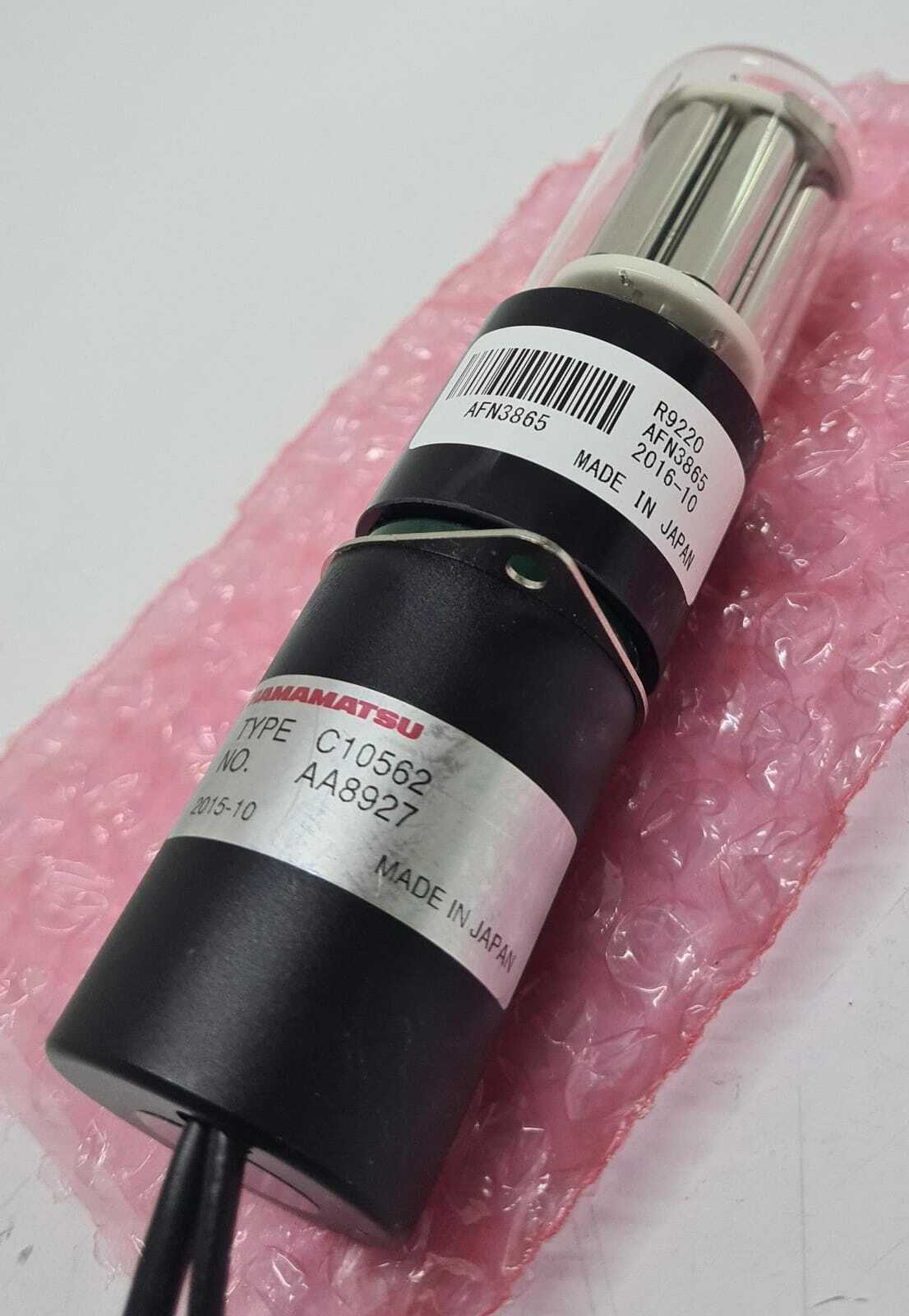 Hamamatsu Photomultiplier tube P/N R9220 AFN3865 with C10562 AA8927 Socket