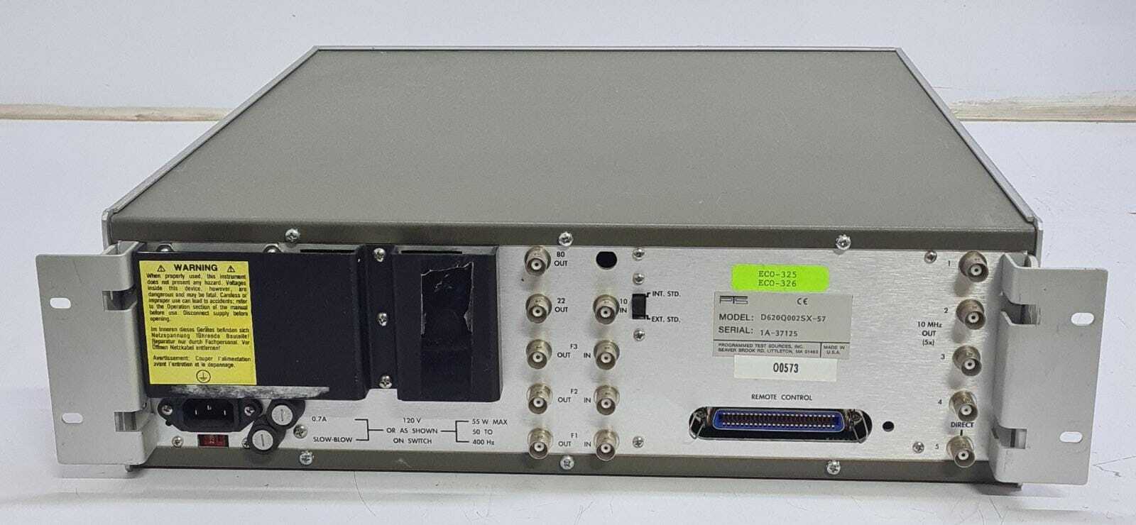 PTS D620 Frequency Synthesizer 1-620 MHz D620Q002SX-57