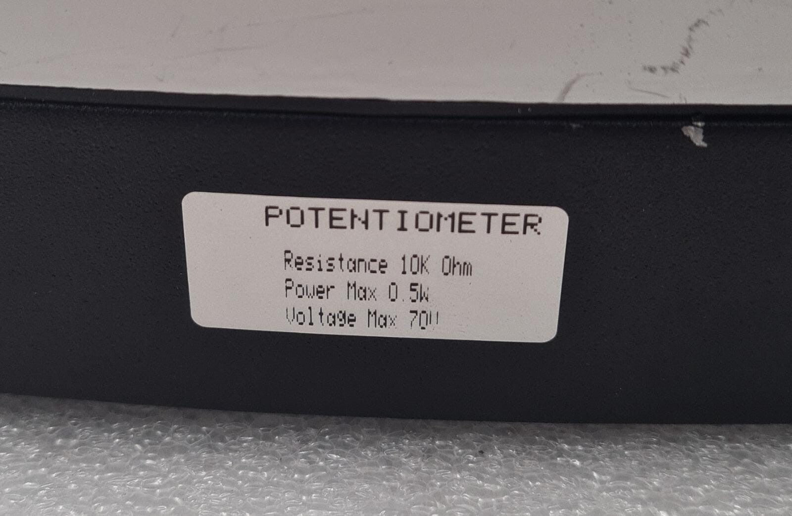 Herga Electric 6253-CAAA-BBZ0 POTENTIOMETER Foot Switch Pedal