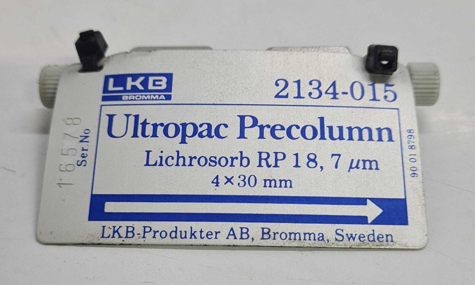 LKB 2134-015 UltroPac HPLC Column Precolumn Lichrosorb RP 18 7 um 4x30 mm
