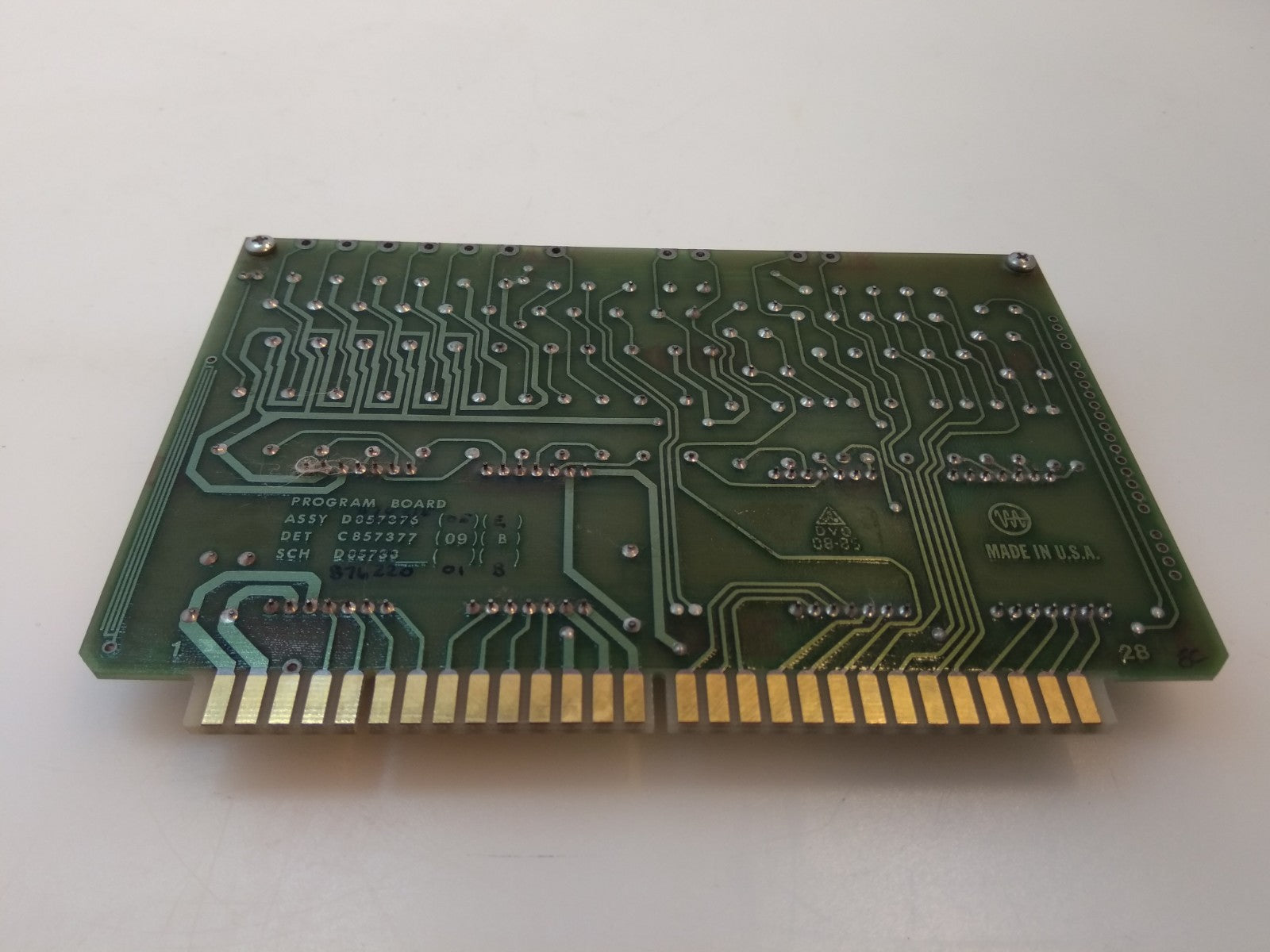 Varian Medical Systems D857376 Program Board Assy PCB