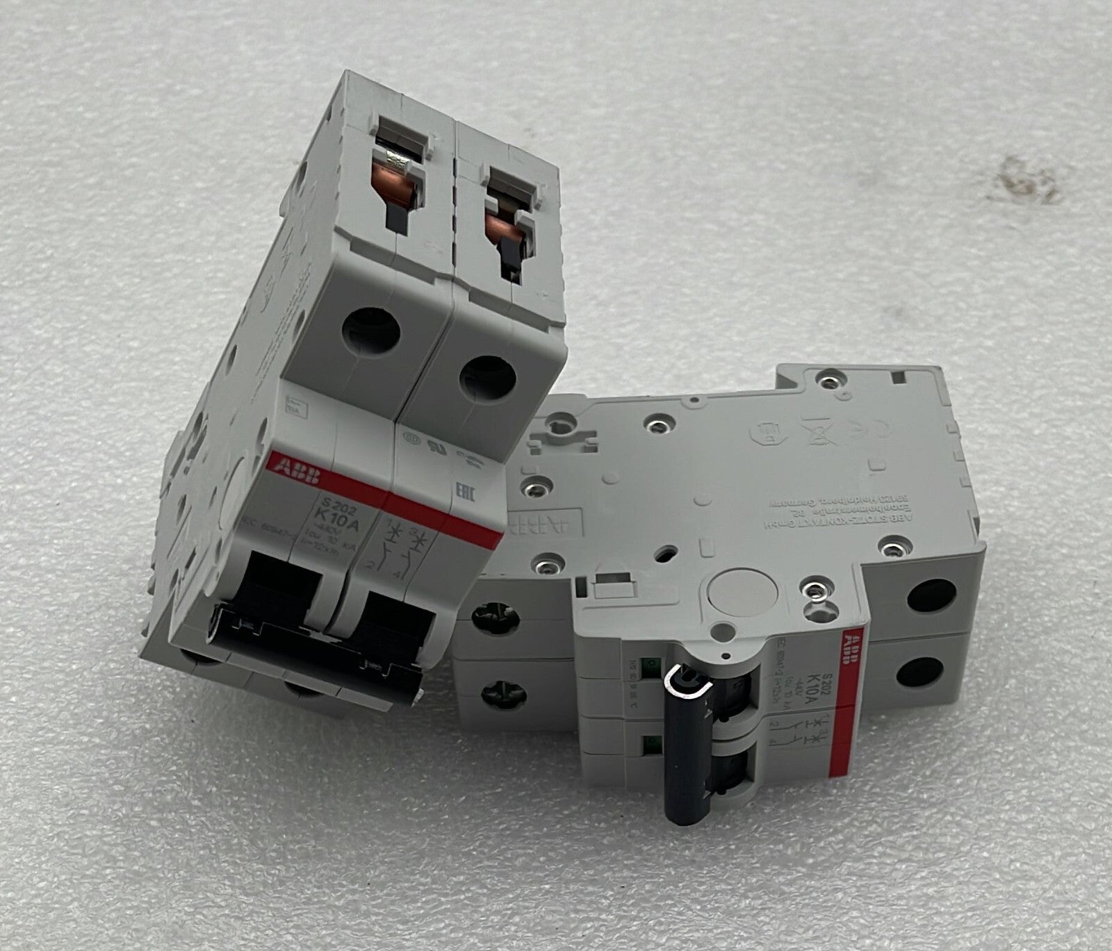 [LOT OF 2] ABB S202-K10 Circuit Breaker 2CDS252001R0427