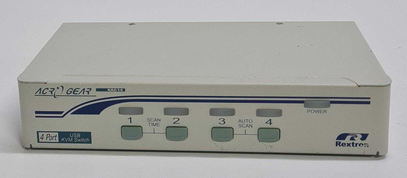 Rextron ACRO GEAR KAG14 4 Port USB KVM Switch