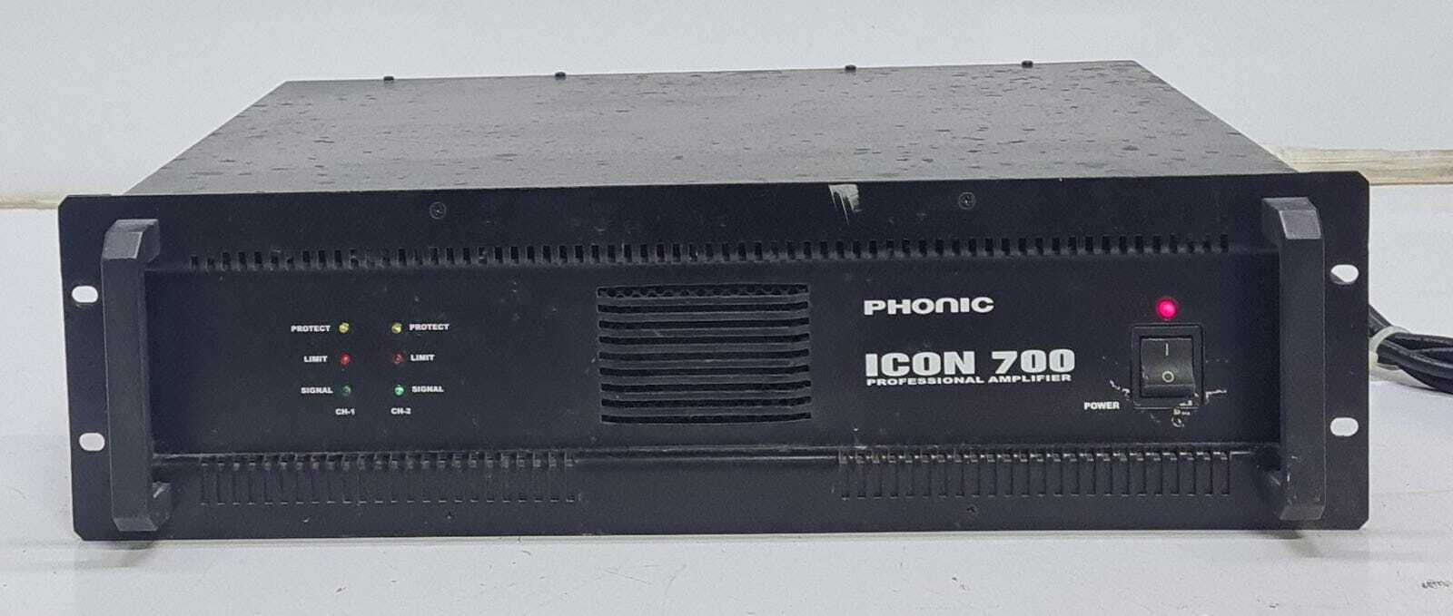Phonic Icon 700 Professional Amplifier Contactor Power