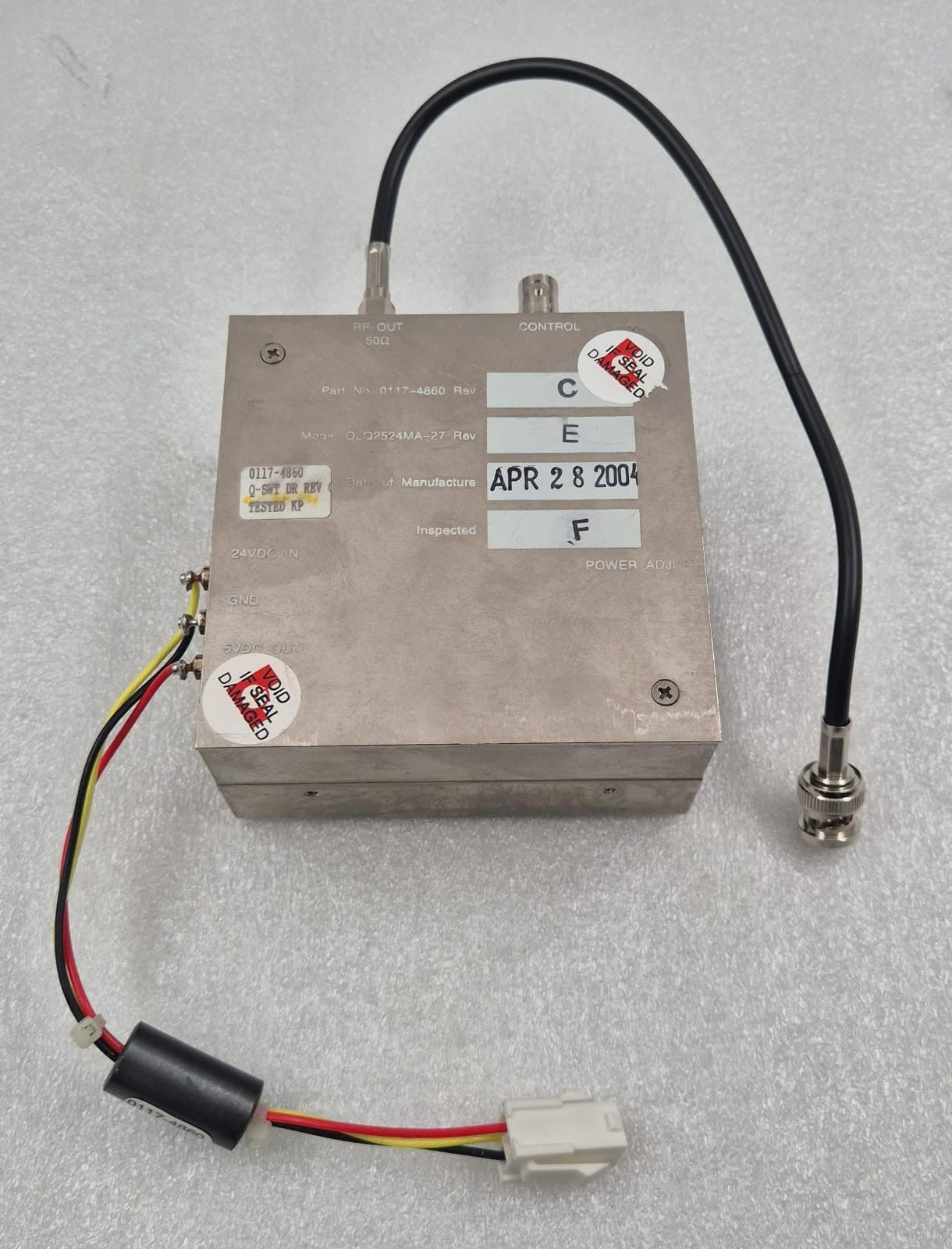 Optronic 0117-4860 Q-SWT DR DRIVER OLQ2524MA-27 LaserScope Aura i / LYRA Laser